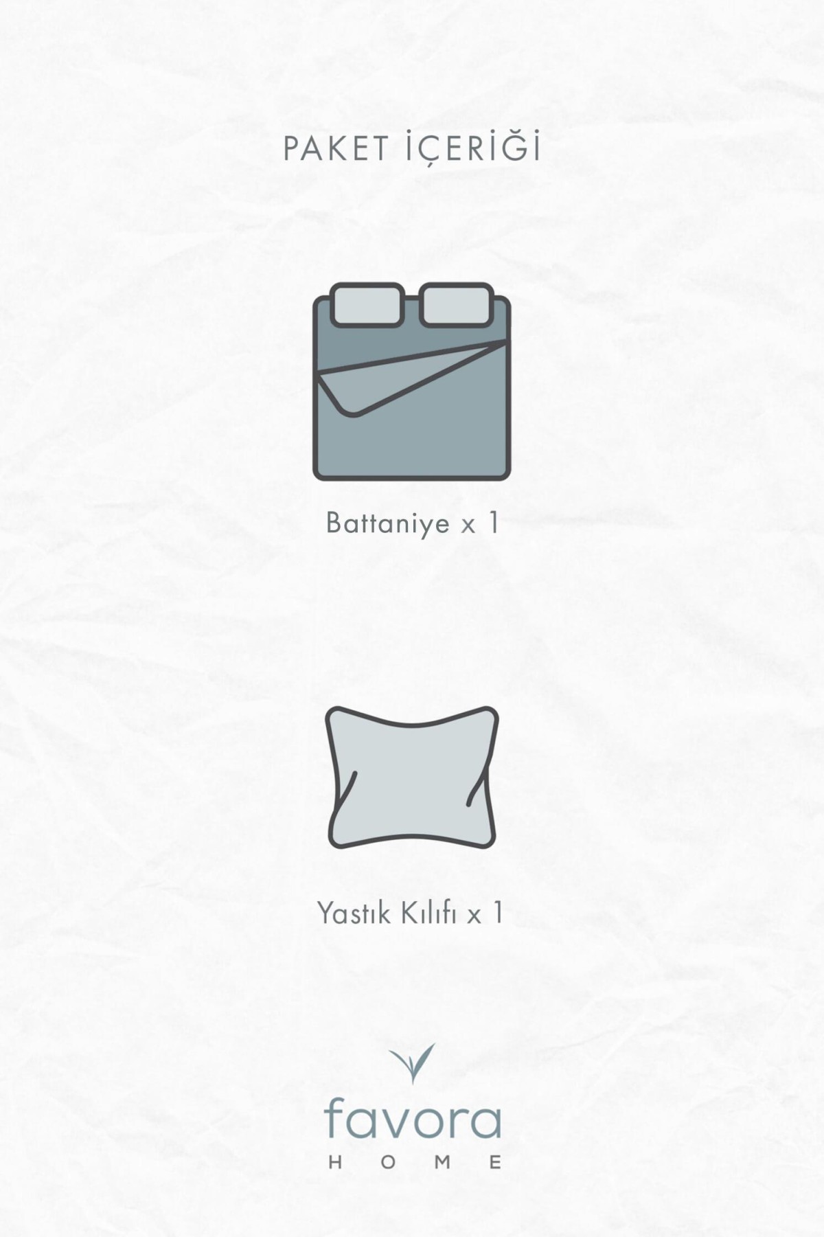 Comforter Tek Kişilik Battaniye Seti - Kahverengi