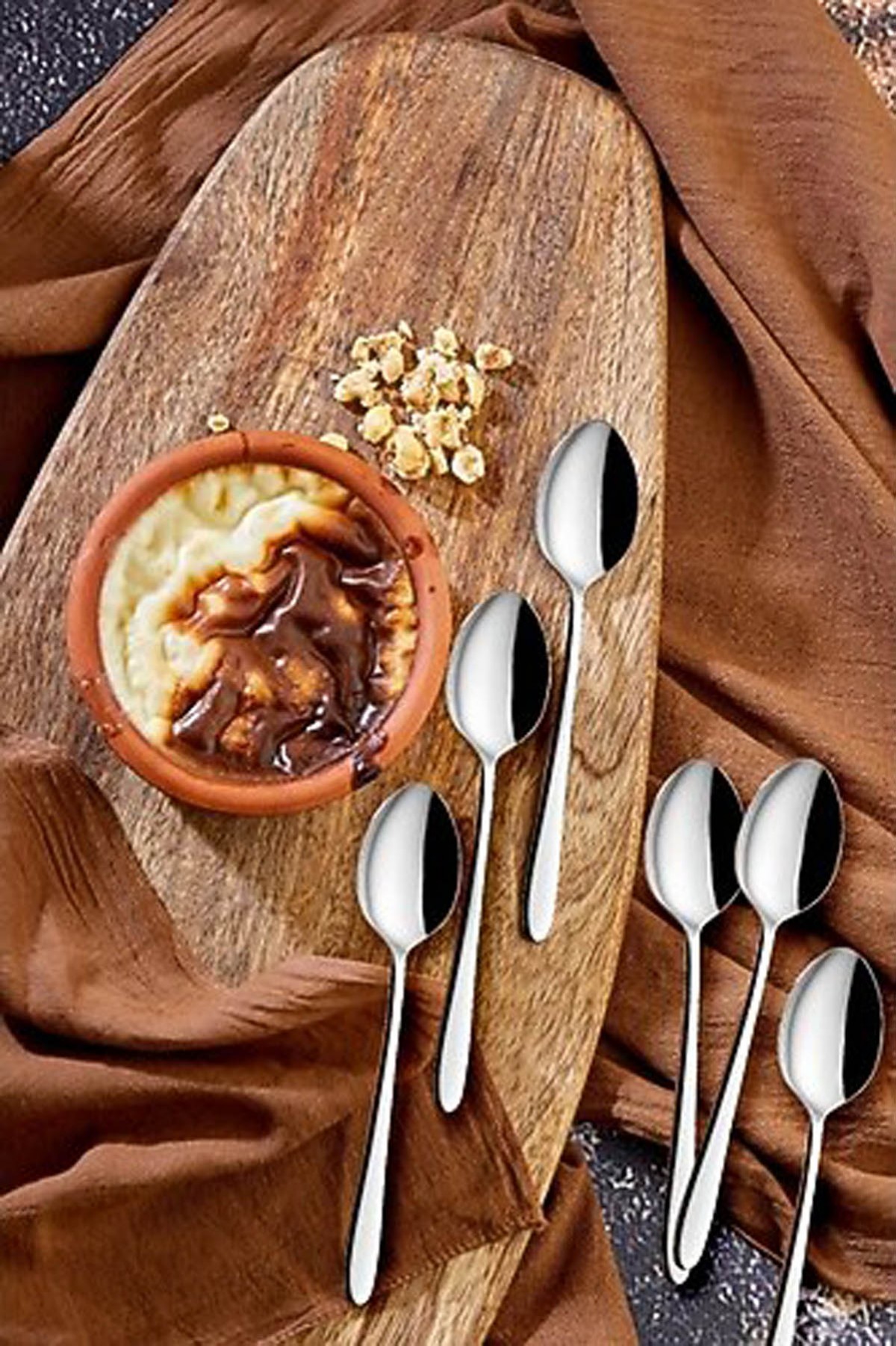 Cooker CKR3178 Nilüfer 6 Lı Tatlı Kaşığı