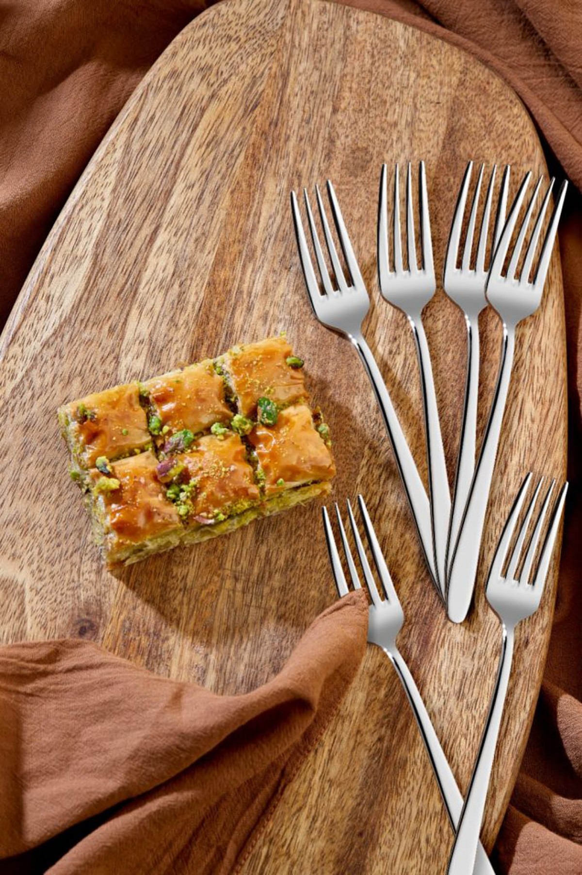 Cooker CKR3179 Nilüfer 6 Lı Tatlı Çatalı