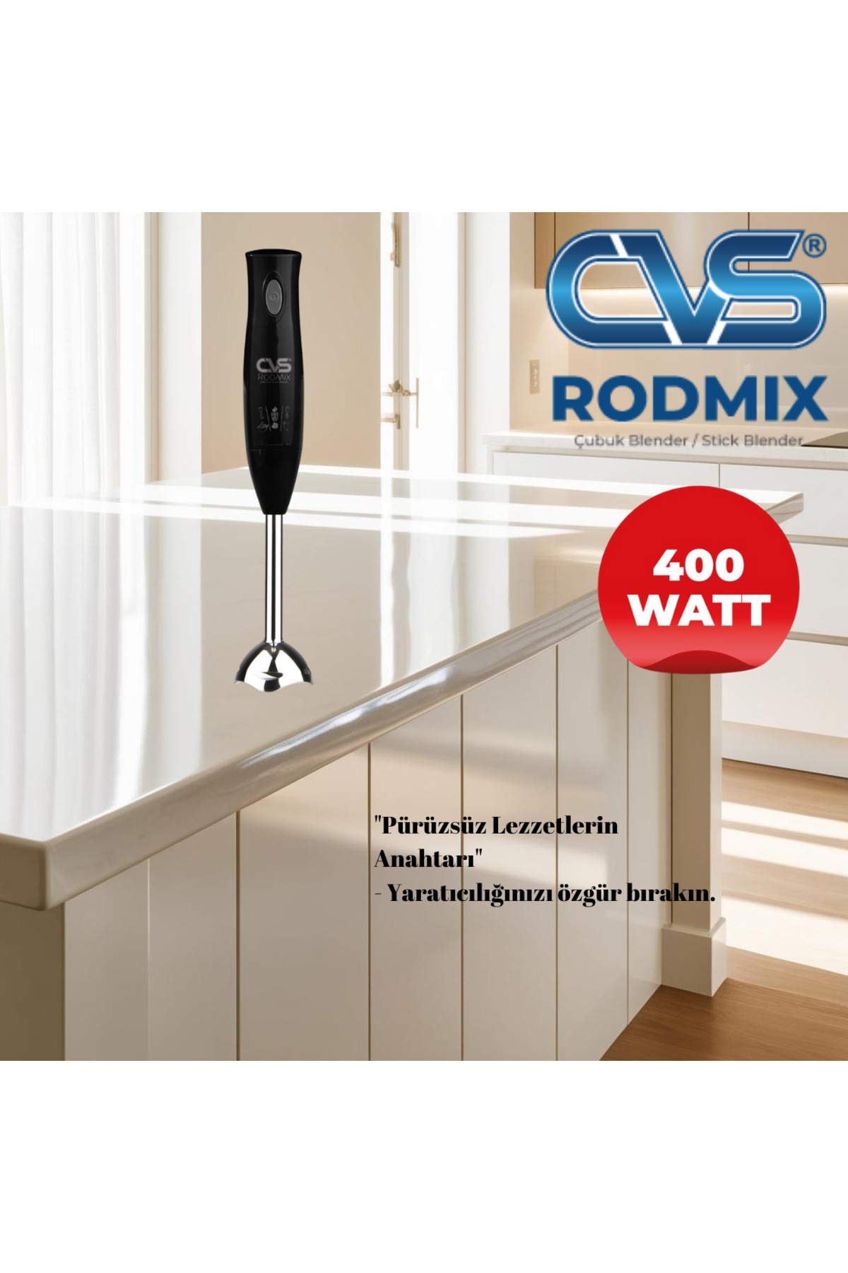 CVS DN 1251 Rodmix Çubuk Blender - Siyah
