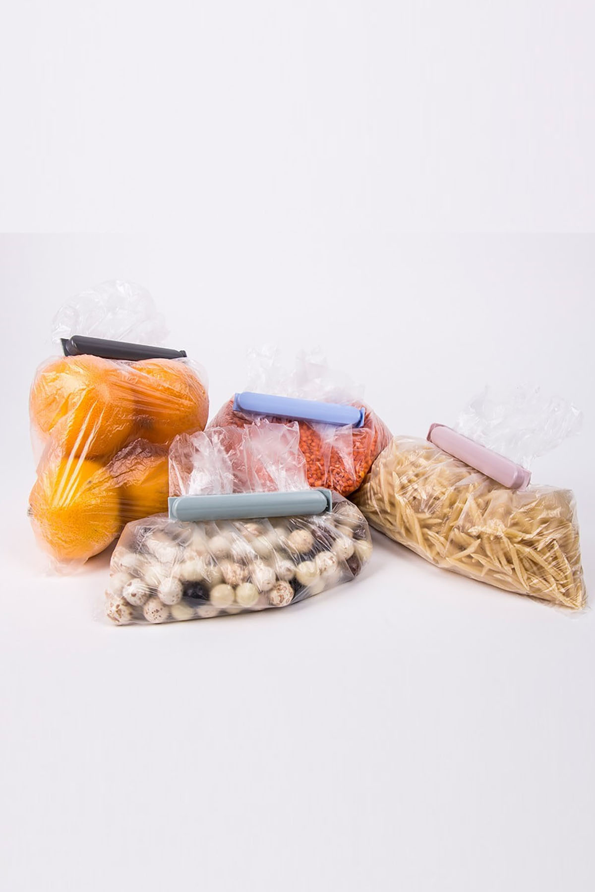 DecoBella 12'li Poşet Kıskacı 50636 - Renkli DecoBella 12'li Poşet Kıskacı 50636 - Renkli