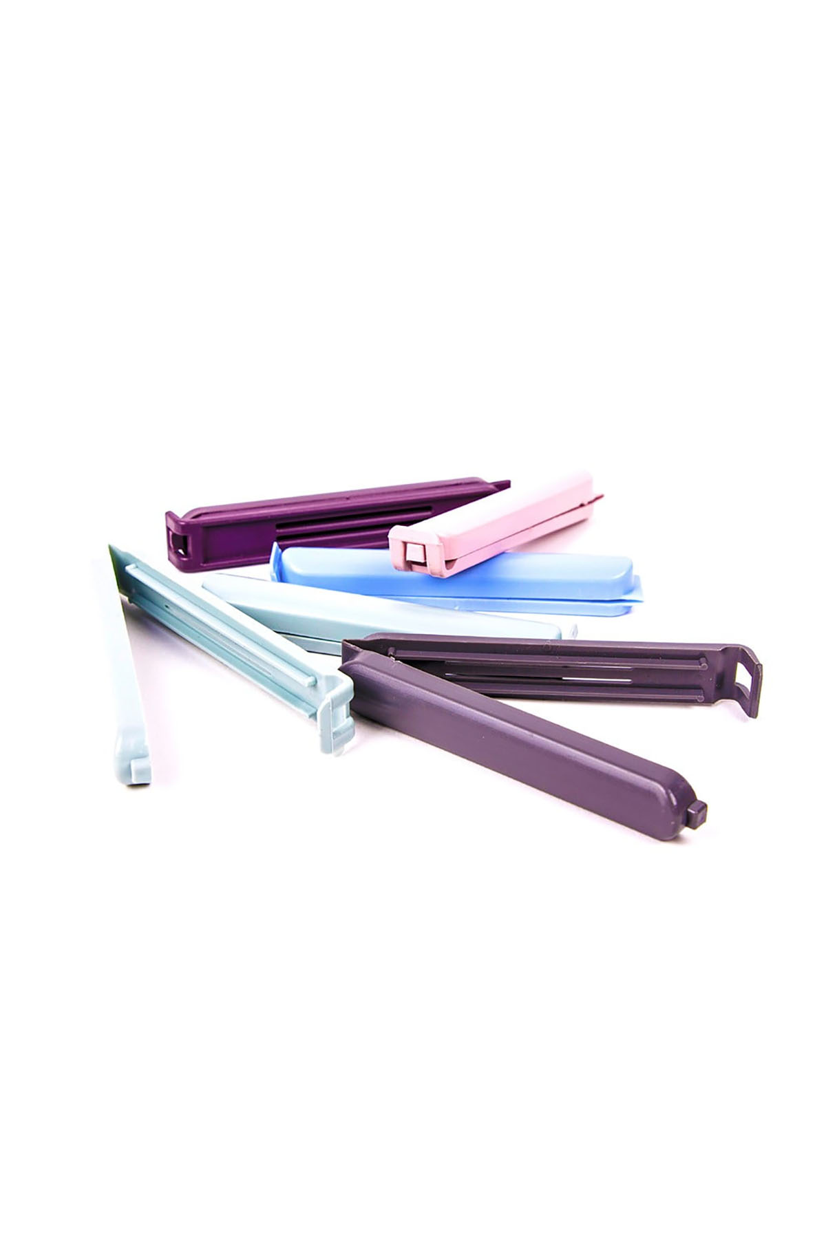 DecoBella 12'li Poşet Kıskacı 50636 - Renkli DecoBella 12'li Poşet Kıskacı 50636 - Renkli