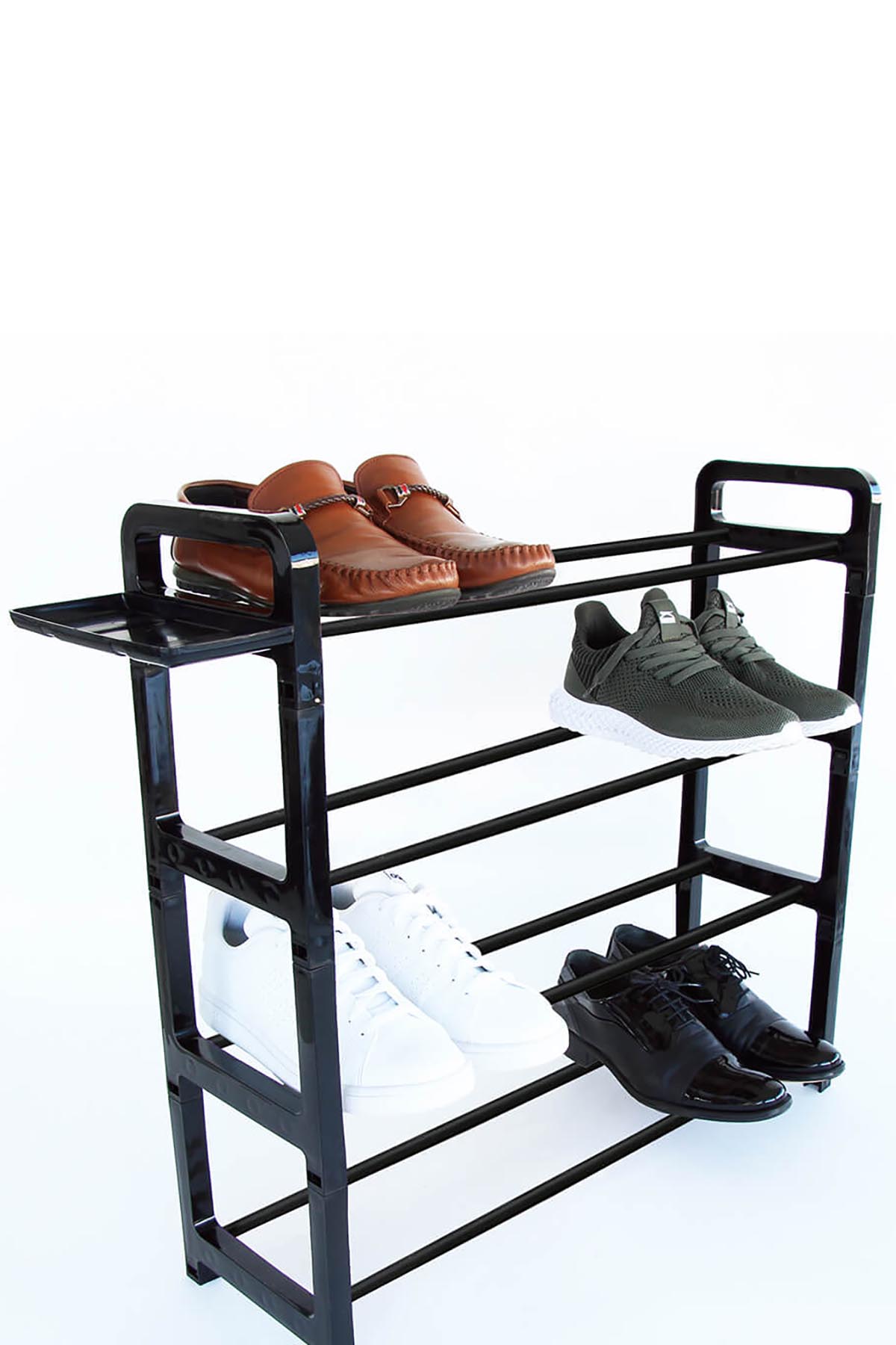 DecoBella 4 Katlı Ayakkabılık 50852 - Siyah DecoBella 4 Katlı Ayakkabılık 50852 - Siyah