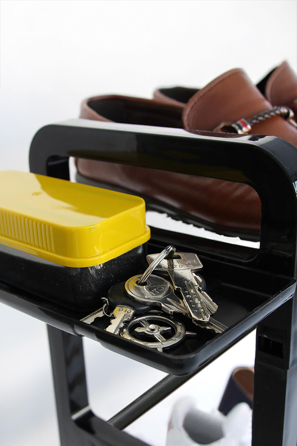 DecoBella 4 Katlı Ayakkabılık 50852 - Siyah DecoBella 4 Katlı Ayakkabılık 50852 - Siyah