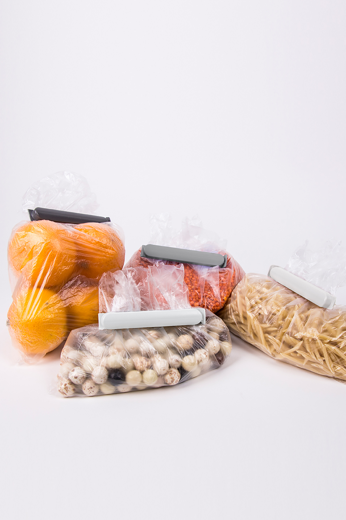 DecoBella 4'lü Poşet Kıskacı 50635 - Renkli DecoBella 4'lü Poşet Kıskacı 50635 - Renkli