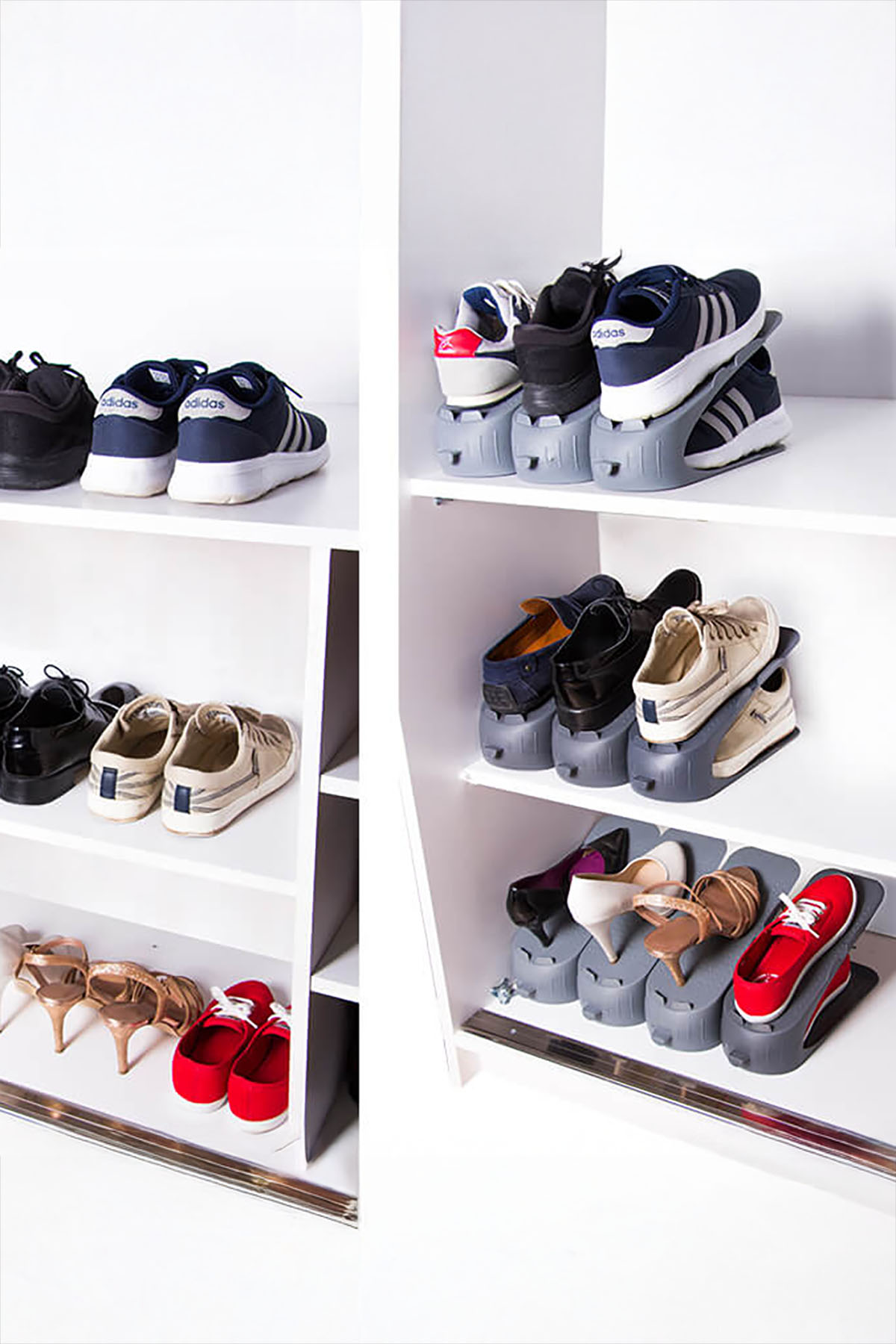 Decobella 5'Li Ayakkabı Rampası - Antrasit Decobella 5'Li Ayakkabı Rampası - Antrasit