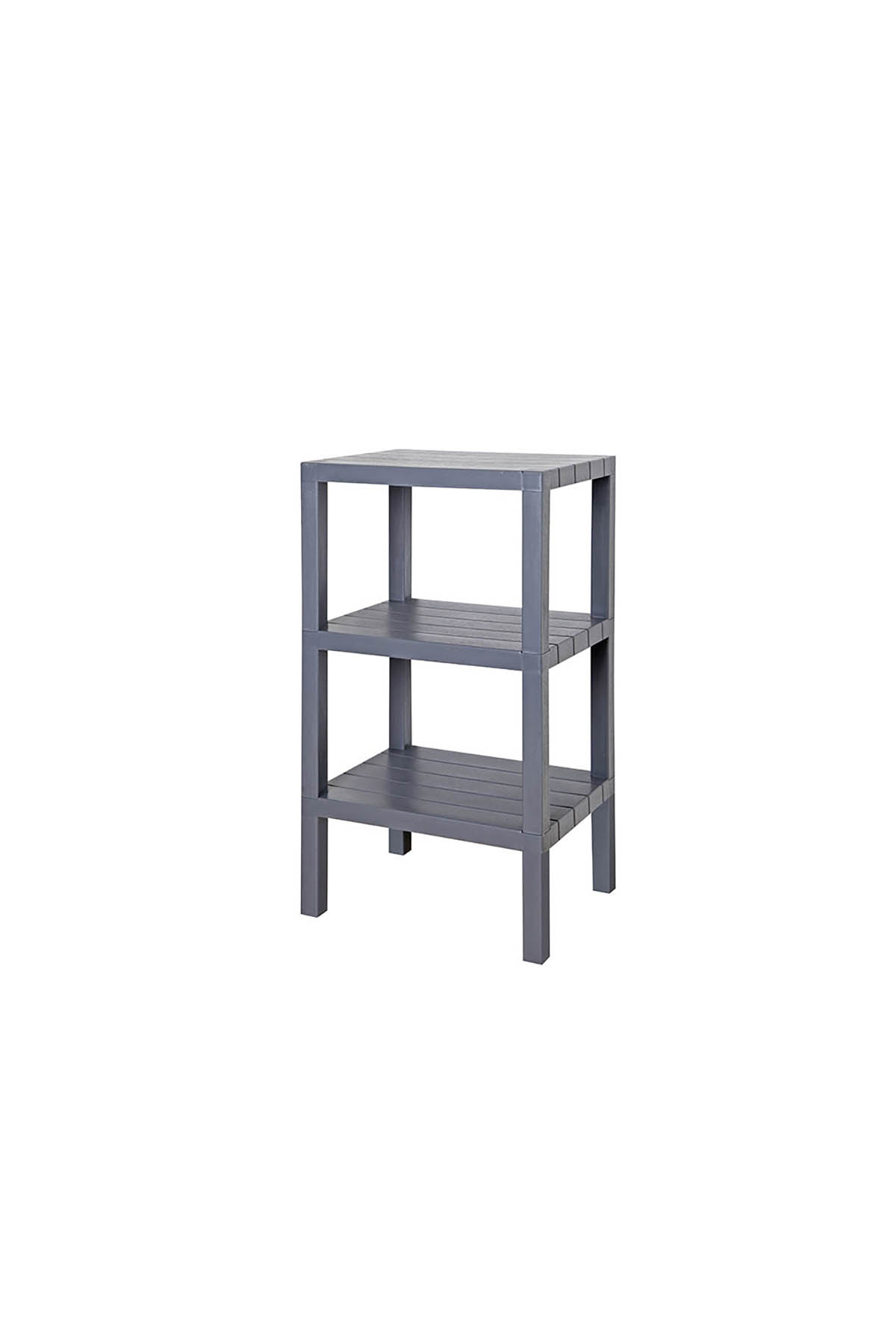 DecoBella Antrasit 3'lü Modüler Raf 81503 - Antrasit
