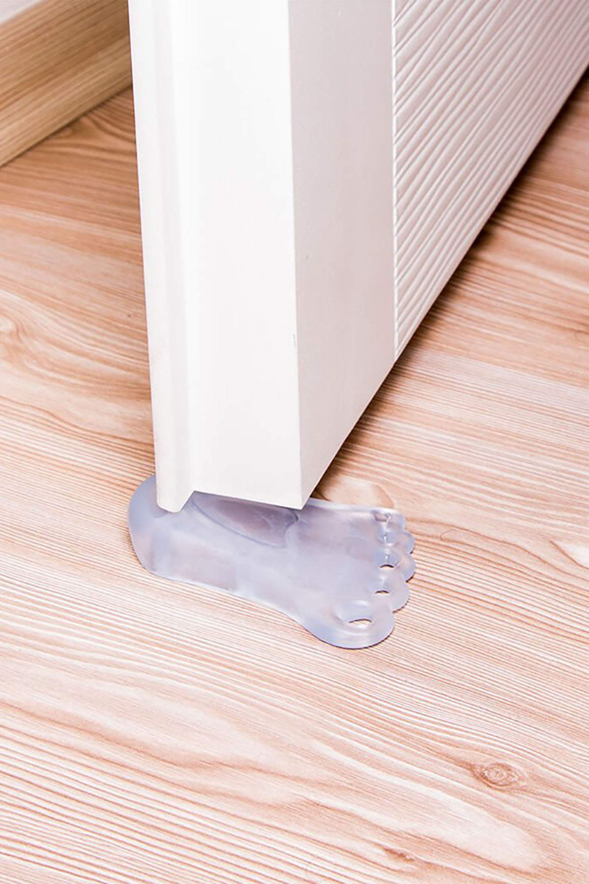 DecoBella Ayak Şekilli Kapı Stoperi 94160 - Şeffaf DecoBella Ayak Şekilli Kapı Stoperi 94160 - Şeffaf