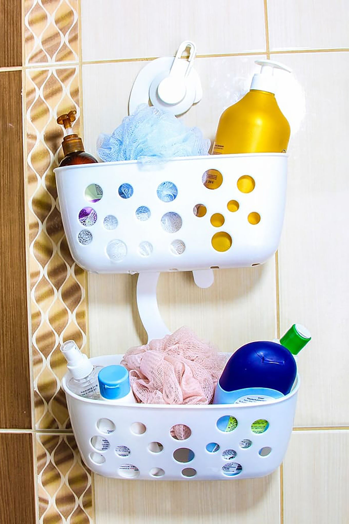 DecoBella Banyo Sepeti 70240 - Beyaz