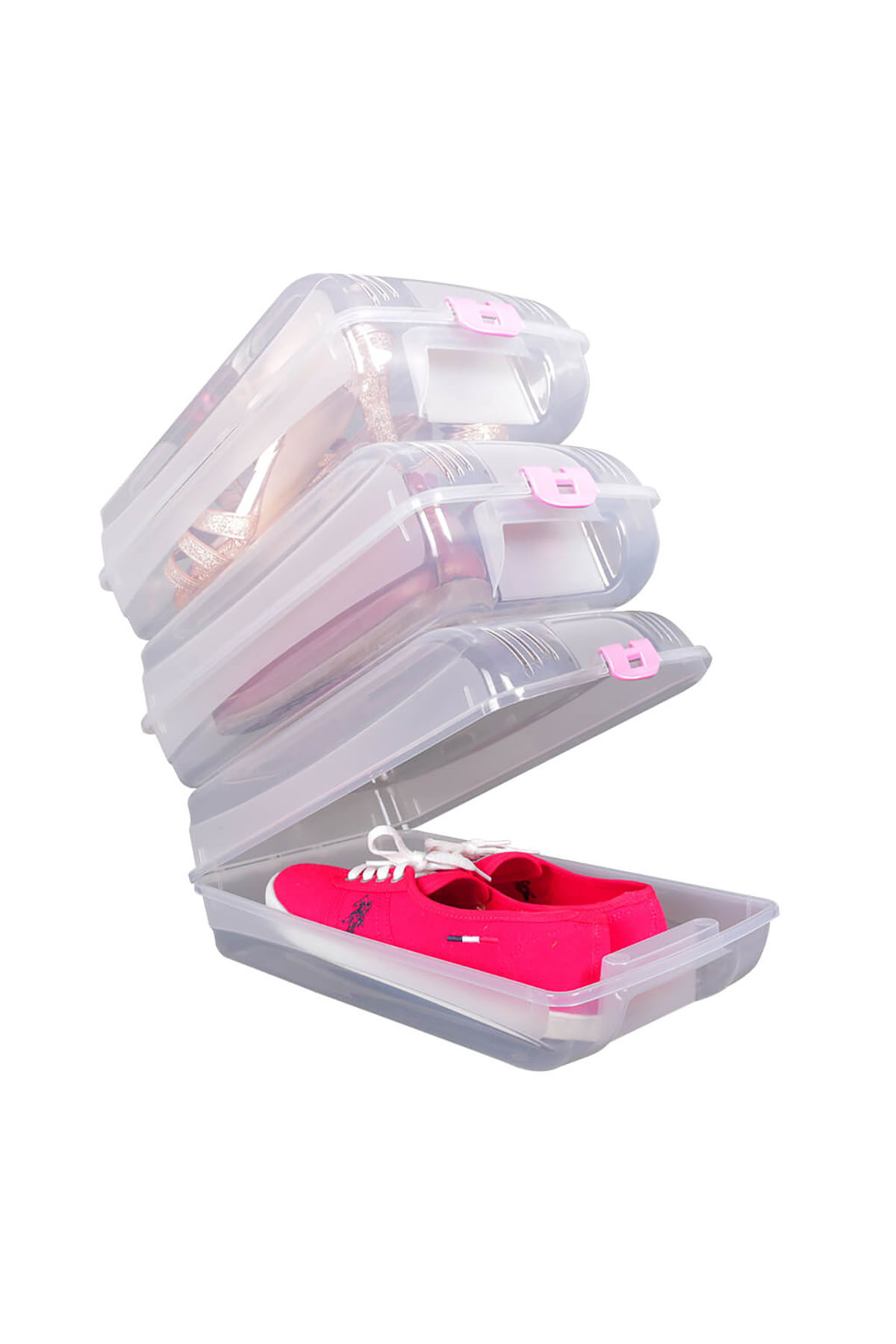 DecoBella Bayan Ayakkabı Koruma Kutusu 50816 - Gri DecoBella Bayan Ayakkabı Koruma Kutusu 50816 - Gri