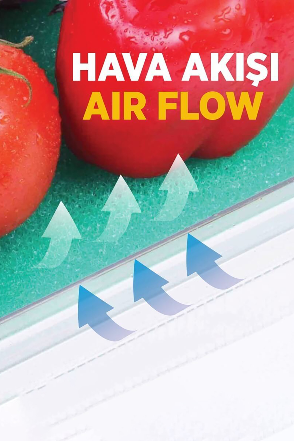 DecoBella Buzdolabı Meyve Sebze Matı 81144 - Yeşil DecoBella Buzdolabı Meyve Sebze Matı 81144 - Yeşil