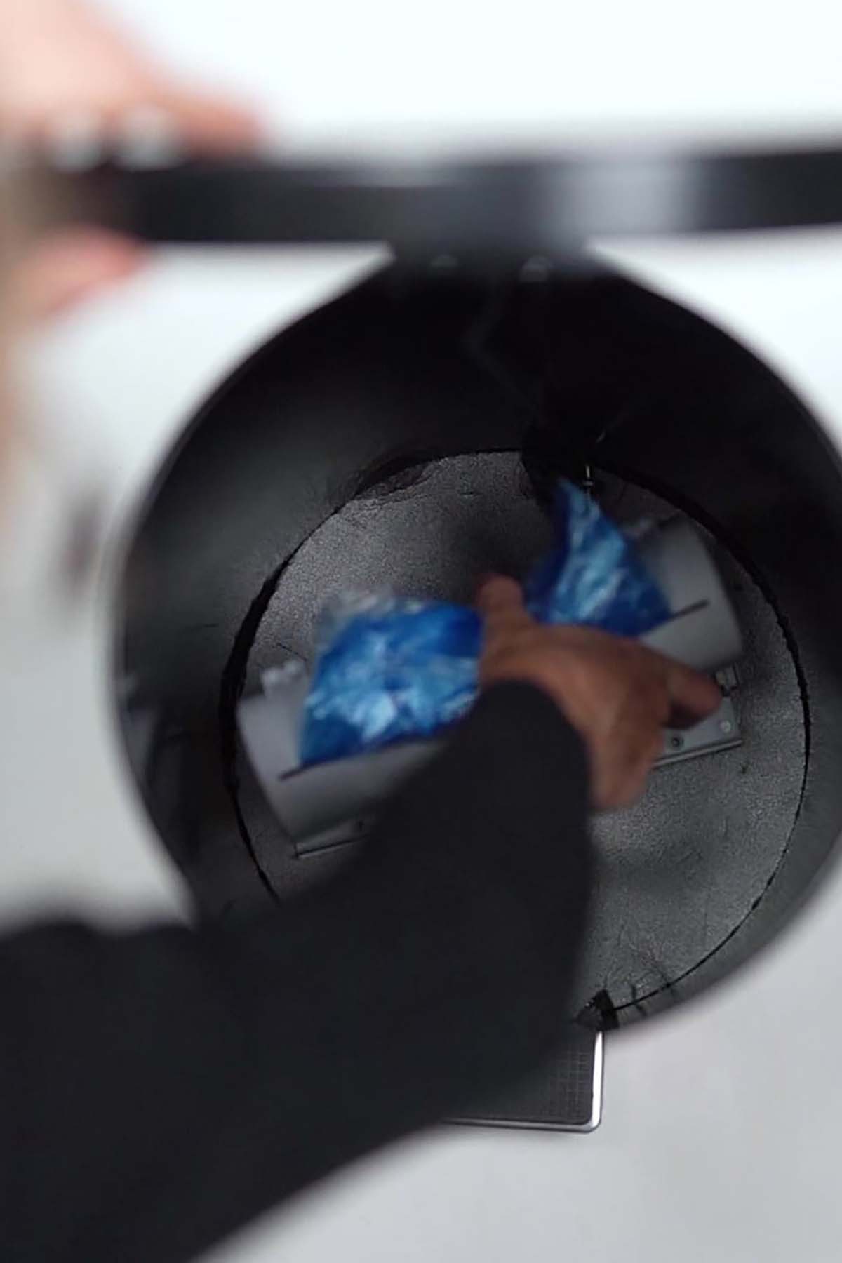 DecoBella Çöp Poşeti Haznesi 50845 - Gri