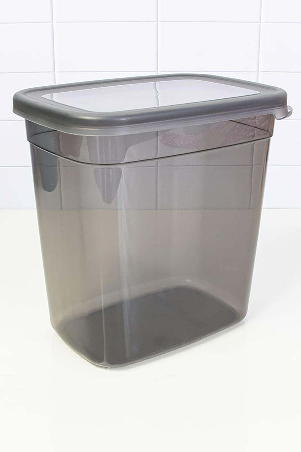 DecoBella Dikdörtgen Saklama Kabı 1.85 L 50882 - Gri DecoBella Dikdörtgen Saklama Kabı 1.85 L 50882 - Gri