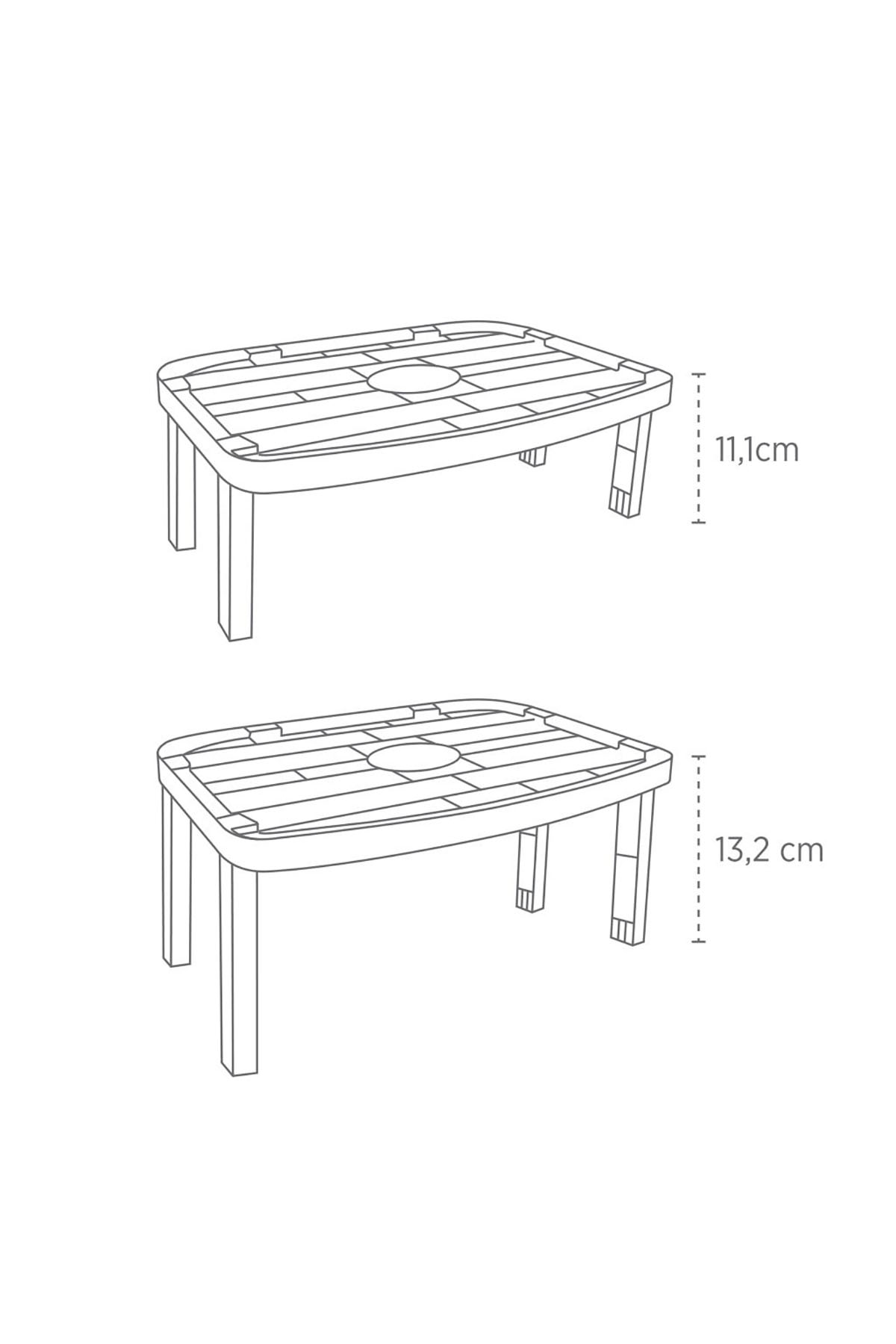 DecoBella Dolap İçi Çok Katlı Raf 50806 - Beyaz DecoBella Dolap İçi Çok Katlı Raf 50806 - Beyaz