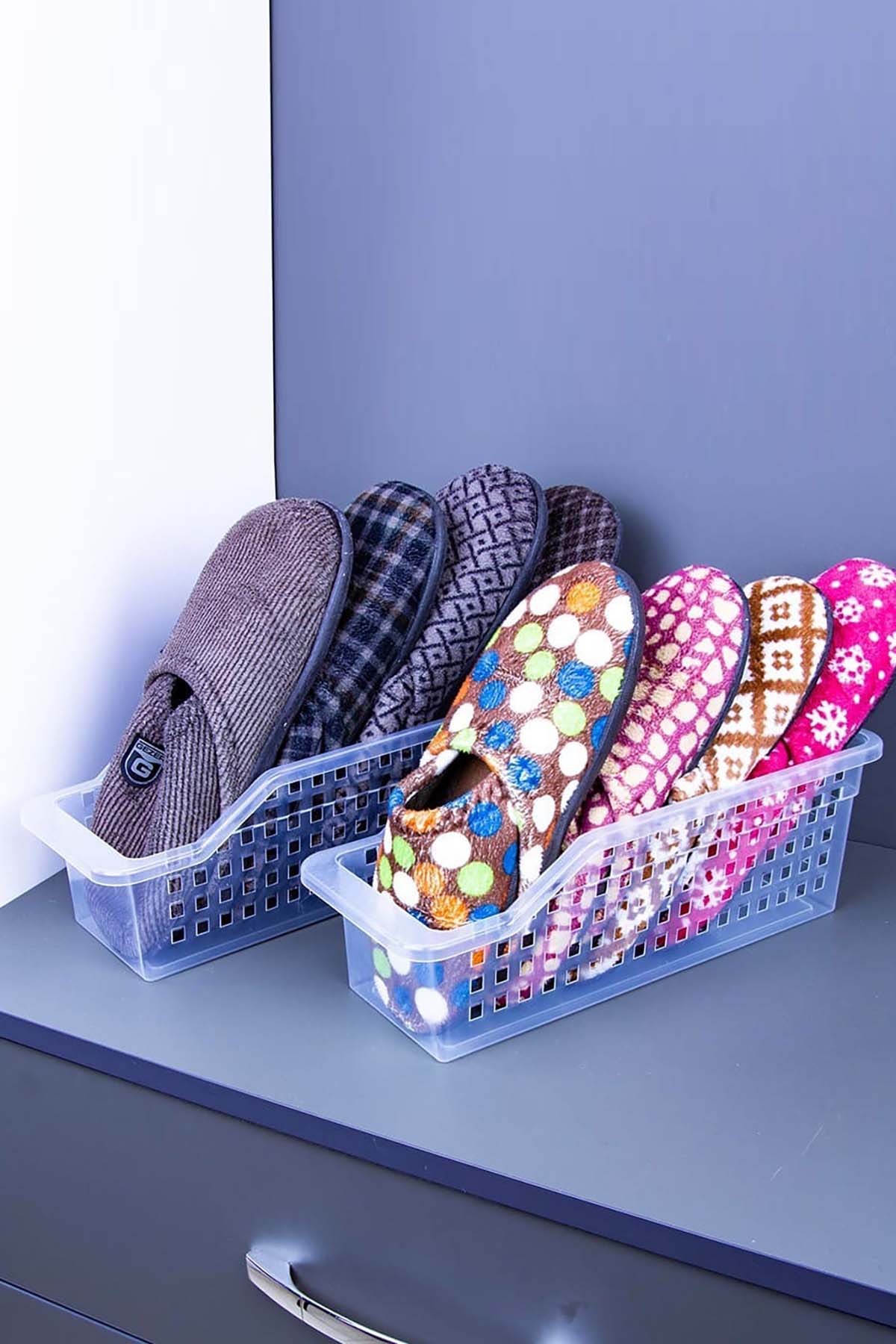 DecoBella Düzenleyici Sepet 50807 - Beyaz DecoBella Düzenleyici Sepet 50807 - Beyaz