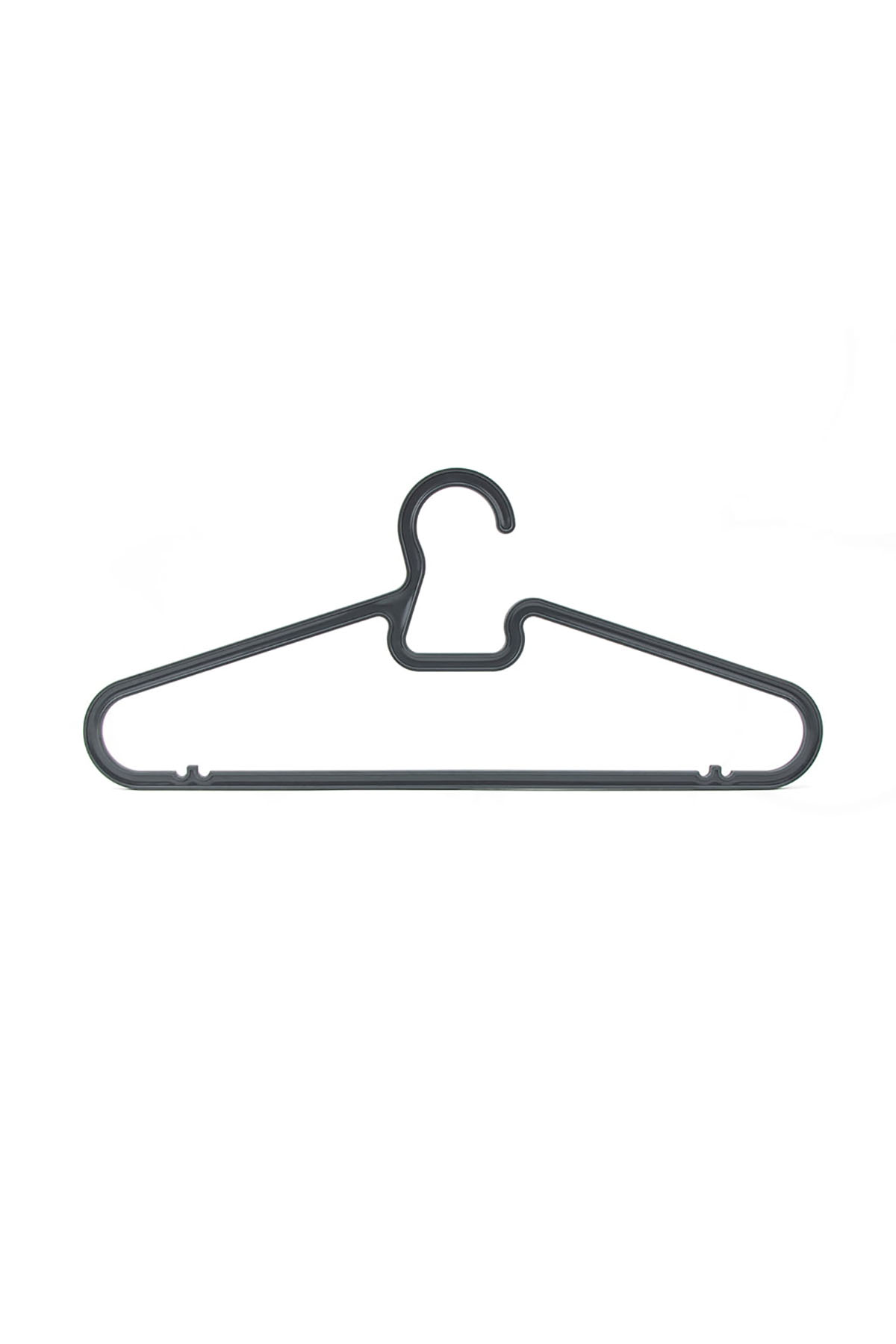 DecoBella Eko 10'lu Plastik Askı Seti 50628 - Siyah DecoBella Eko 10'lu Plastik Askı Seti 50628 - Siyah