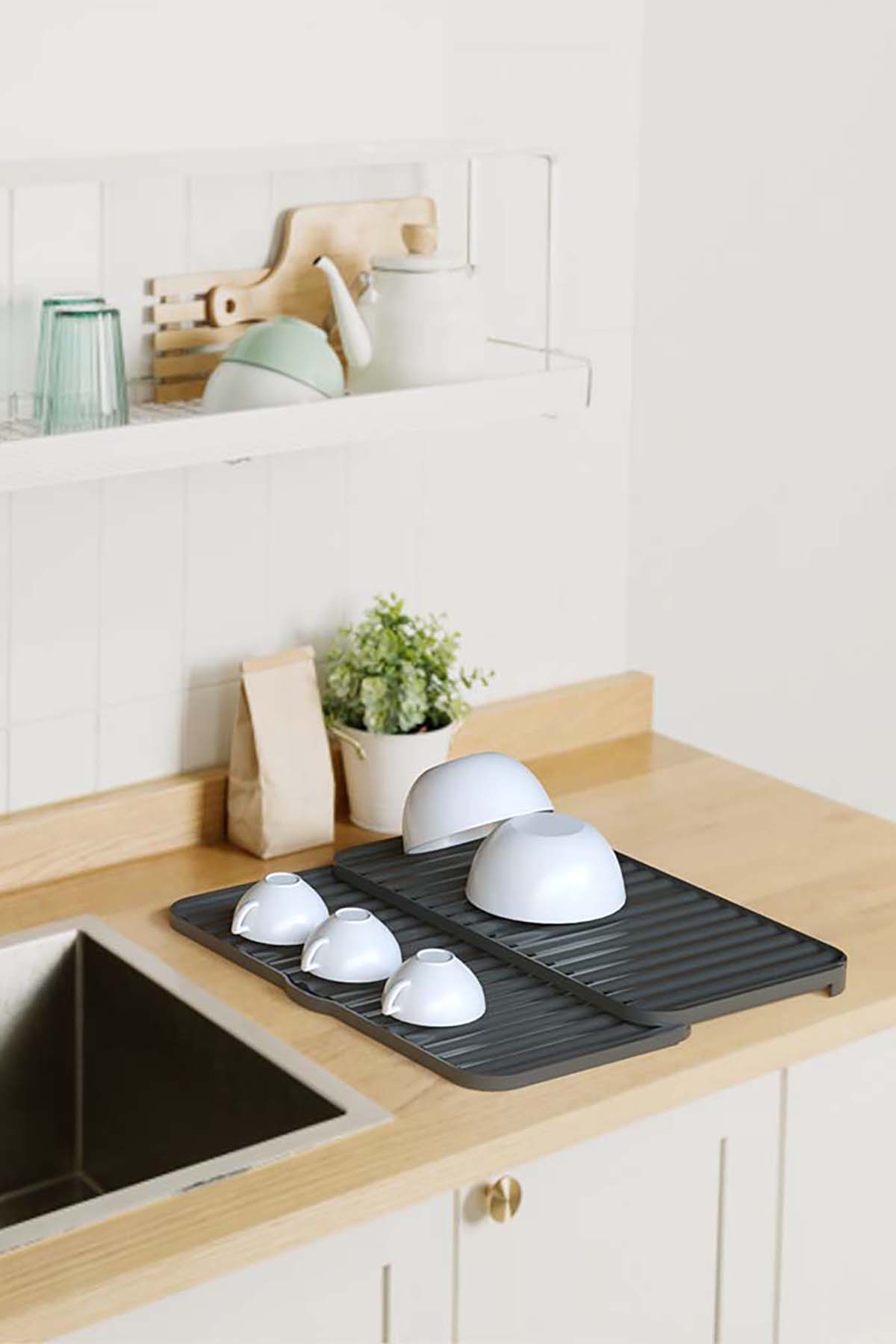 DecoBella Genişleyebilir Bulaşıklık 50847 - Antrasit DecoBella Genişleyebilir Bulaşıklık 50847 - Antrasit