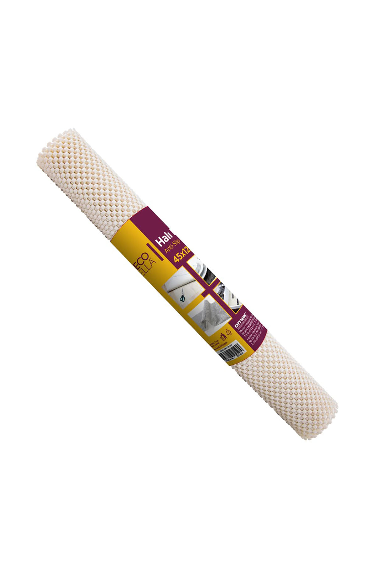 DecoBella Halı Kaydırmaz 45x125 cm 25120 - Krem DecoBella Halı Kaydırmaz 45x125 cm 25120 - Krem