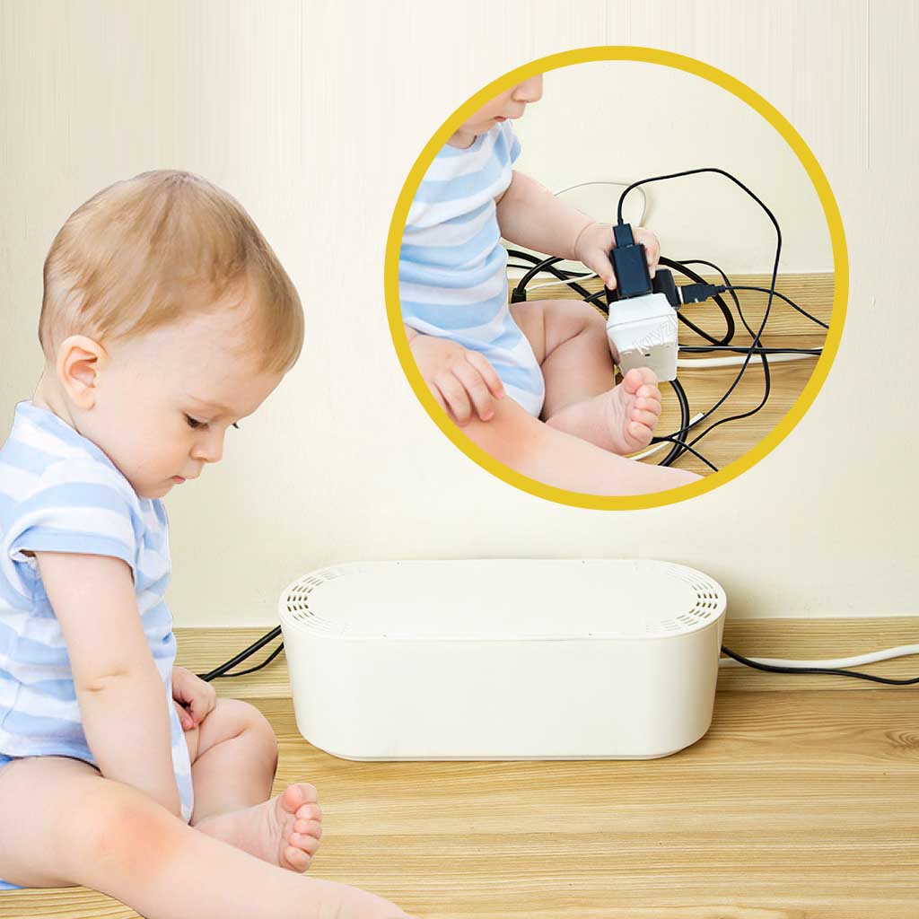 DecoBella Kablo Düzenleyici 50808 - Beyaz