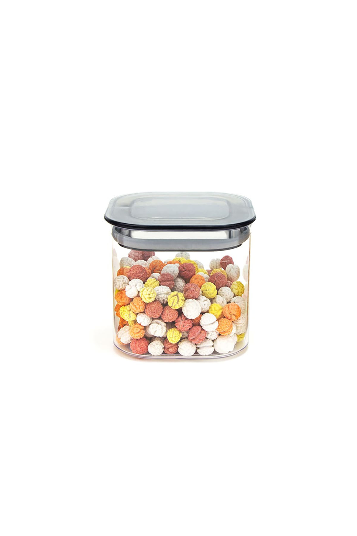 DecoBella Kare Erzak Kabı 0.5 L 50871 - Şeffaf