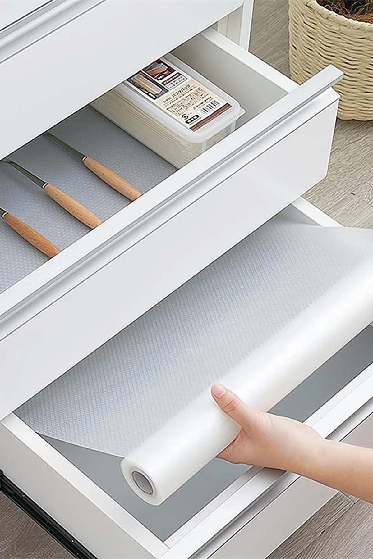 DecoBella Raf Örtüsü 50x125 cm 83113 - Şeffaf