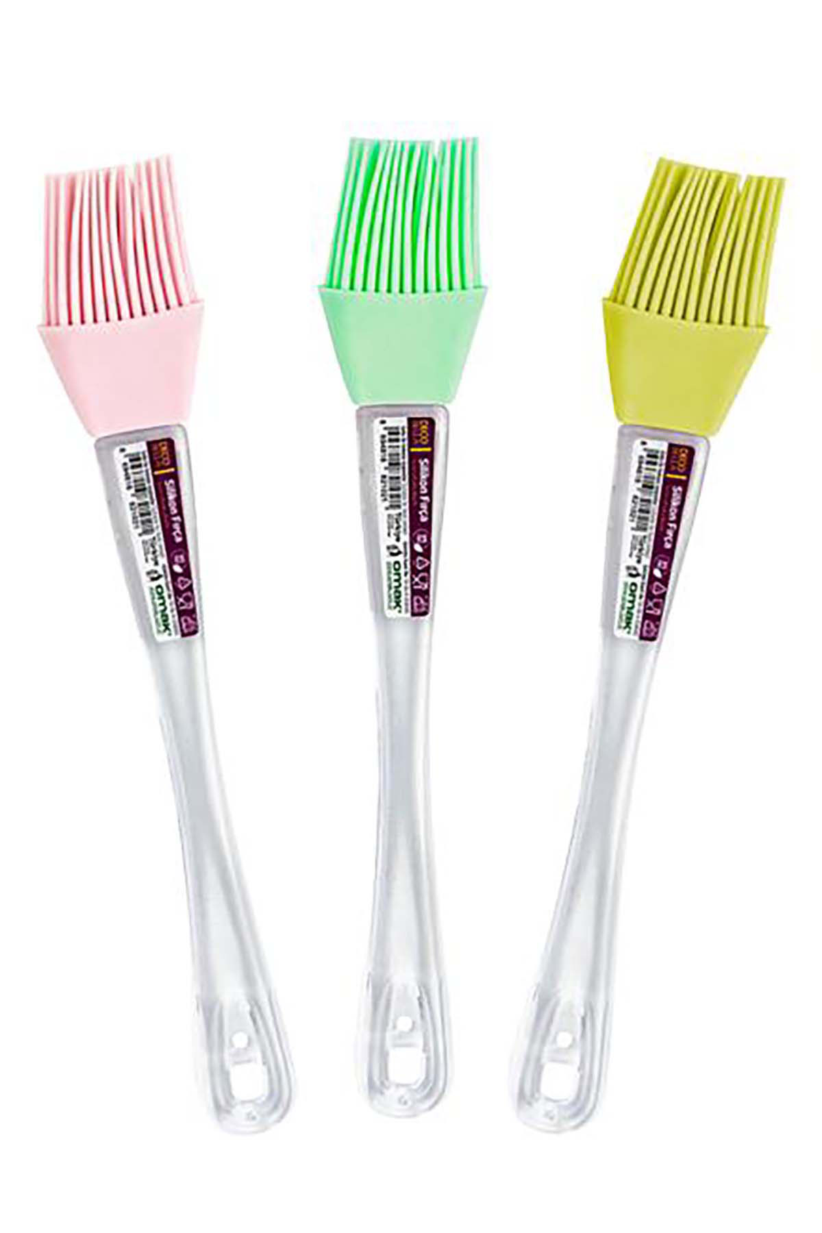 DecoBella Silikon Fırça 82102 - Renkli DecoBella Silikon Fırça 82102 - Renkli