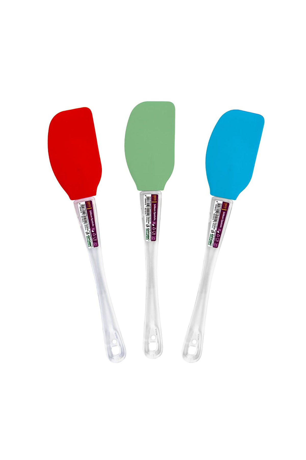 DecoBella Silikon Spatula 82101 - Renkli DecoBella Silikon Spatula 82101 - Renkli