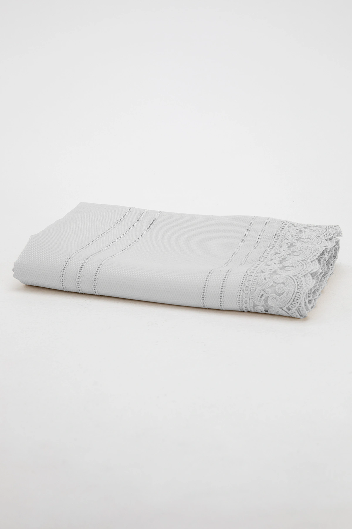 Defne Leke Tutmaz Masa Örtüsü 160x220 - Gri Defne Leke Tutmaz Masa Örtüsü 160x220 - Gri