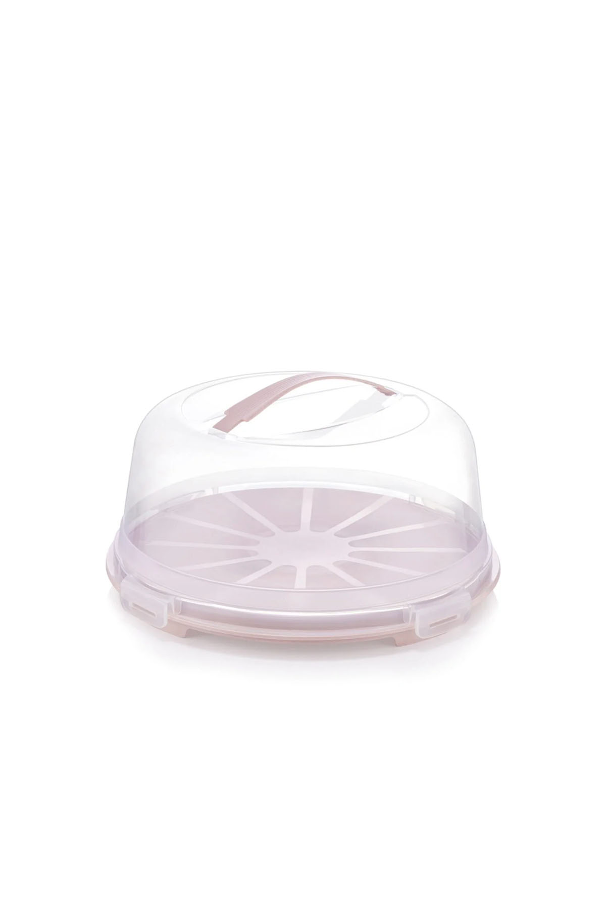 Emhouse Yuvarlak Pasta Taşıma Kabı - Pembe Emhouse Yuvarlak Pasta Taşıma Kabı - Pembe