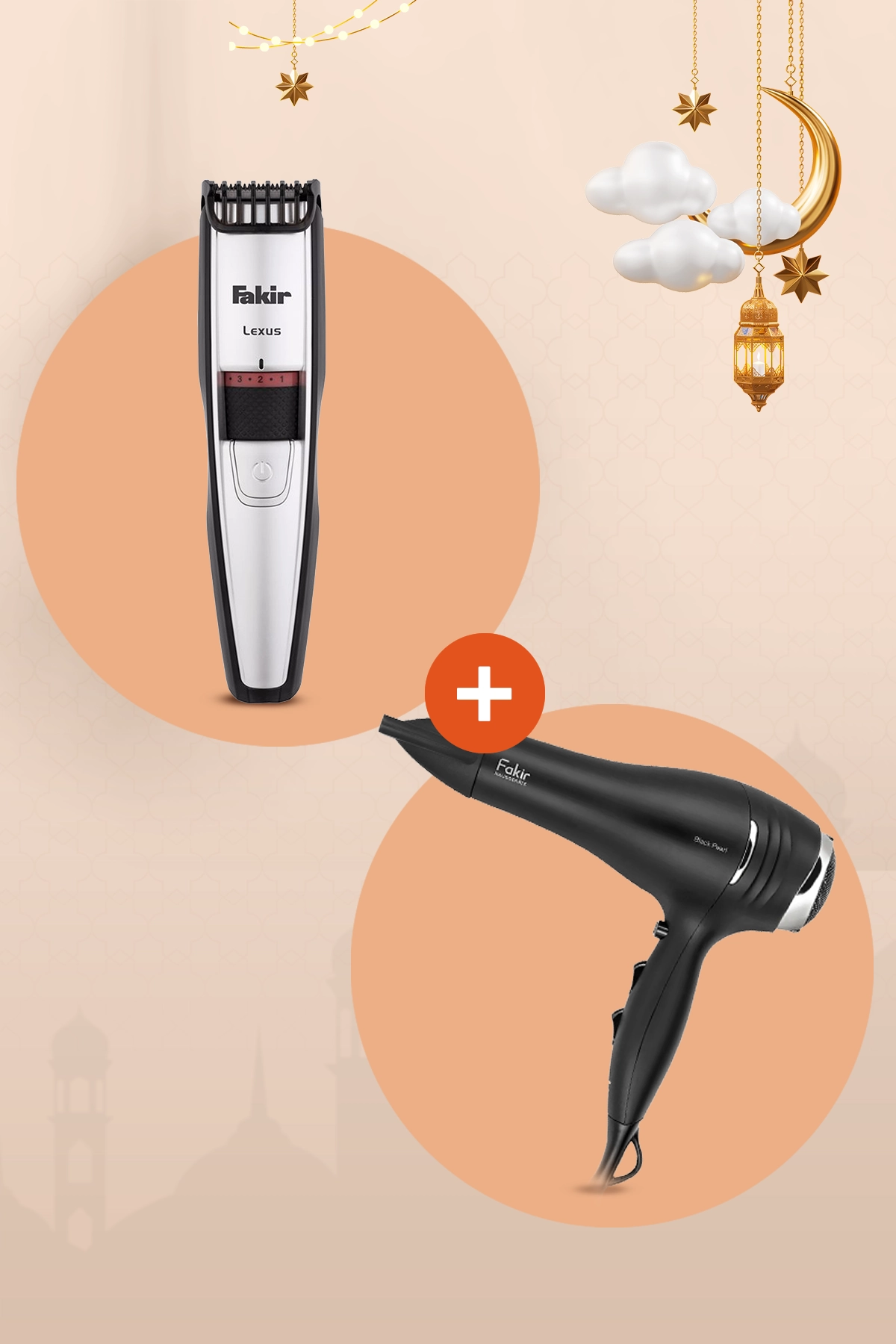 Fakir Avantajlı 2li Bakım Seti (Tıraş Makinesi + Kurutma Makinesi) Fakir Avantajlı 2li Bakım Seti (Tıraş Makinesi + Kurutma Makinesi)