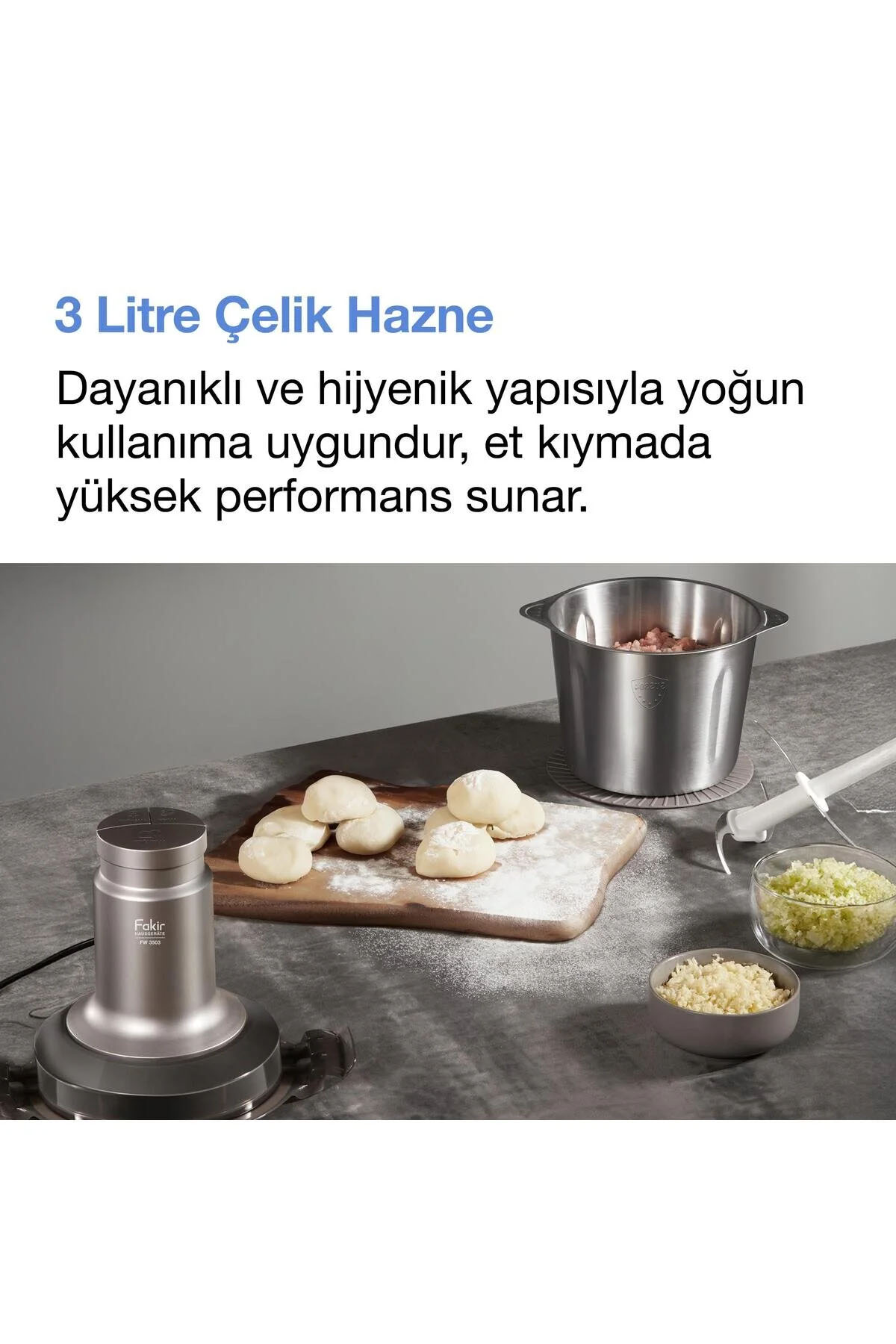 Fakir FW3503 3ü 1 Arada Doğrayıcı Fakir FW3503 3ü 1 Arada Doğrayıcı