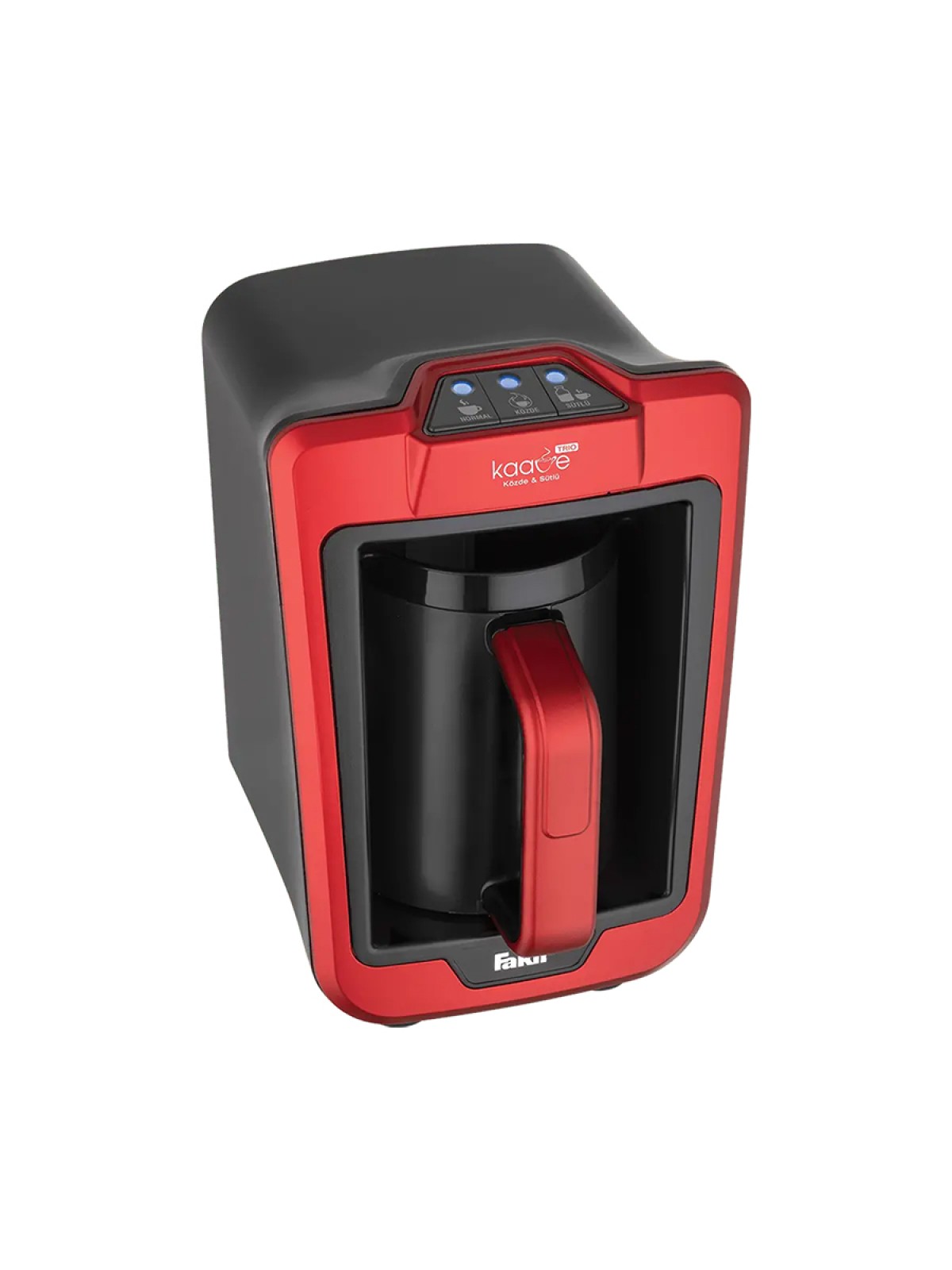 Fakir Kaave Trio Közde & Sütlü Türk Kahvesi Makinesi - Rouge Fakir Kaave Trio Közde & Sütlü Türk Kahvesi Makinesi - Rouge