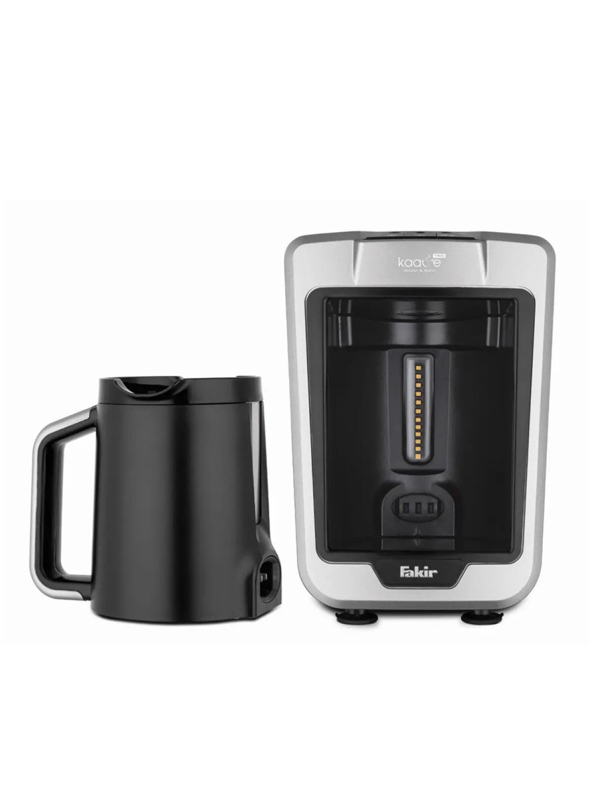 Fakir Kaave Trio Közde & Sütlü Türk Kahvesi Makinesi - Silver Stone Fakir Kaave Trio Közde & Sütlü Türk Kahvesi Makinesi - Silver Stone