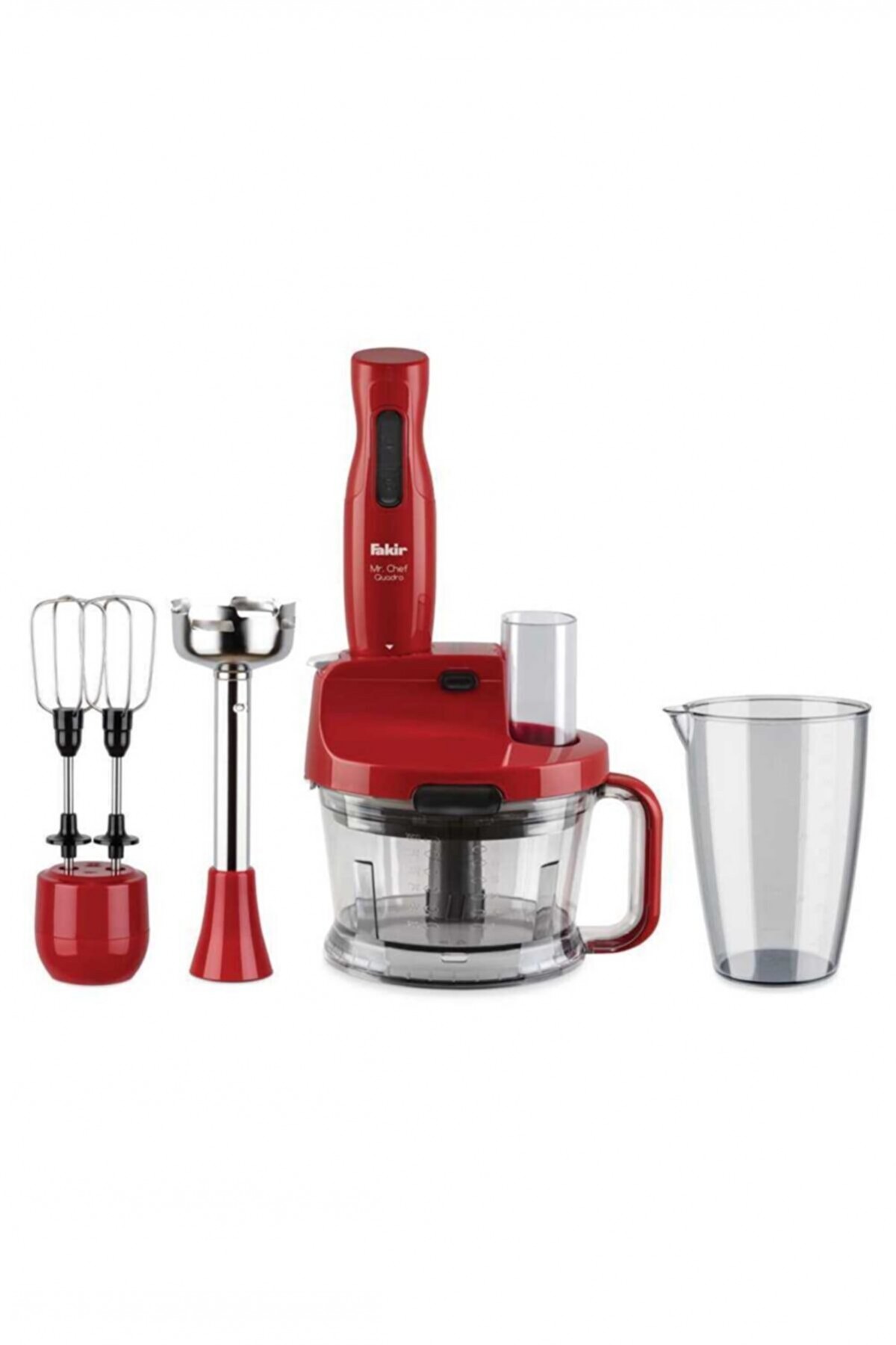 Fakir Mr Chef Quadro Blender Set - Rouge