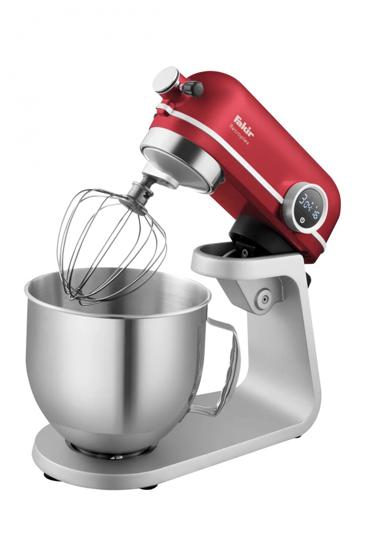 Fakir Retroplex Standlı Mikser Mutfak Robotu - Rouge Fakir Retroplex Standlı Mikser Mutfak Robotu - Rouge