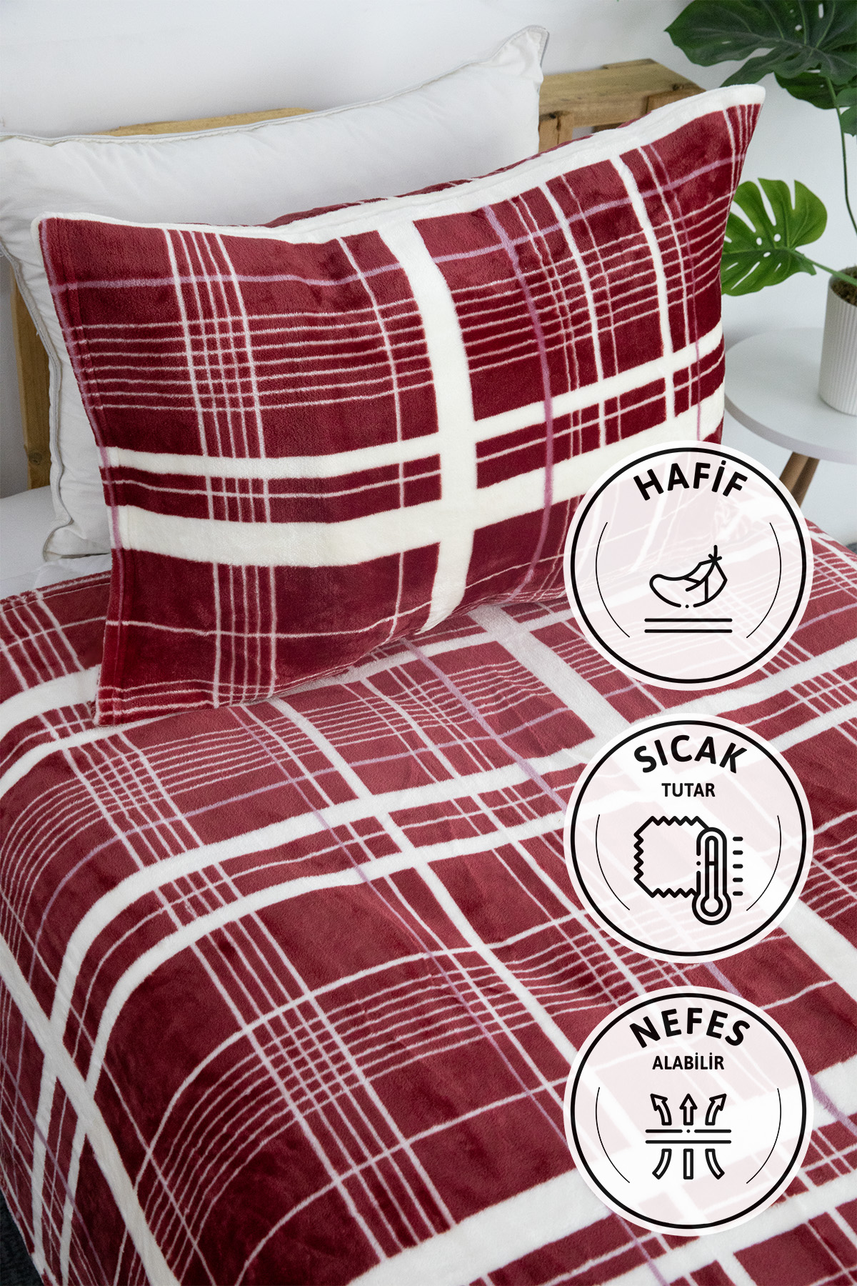 Favora 2 Parça Woolly Tek Kişilik Yatak Örtüsü Set Favora 2 Parça Woolly Tek Kişilik Yatak Örtüsü Set