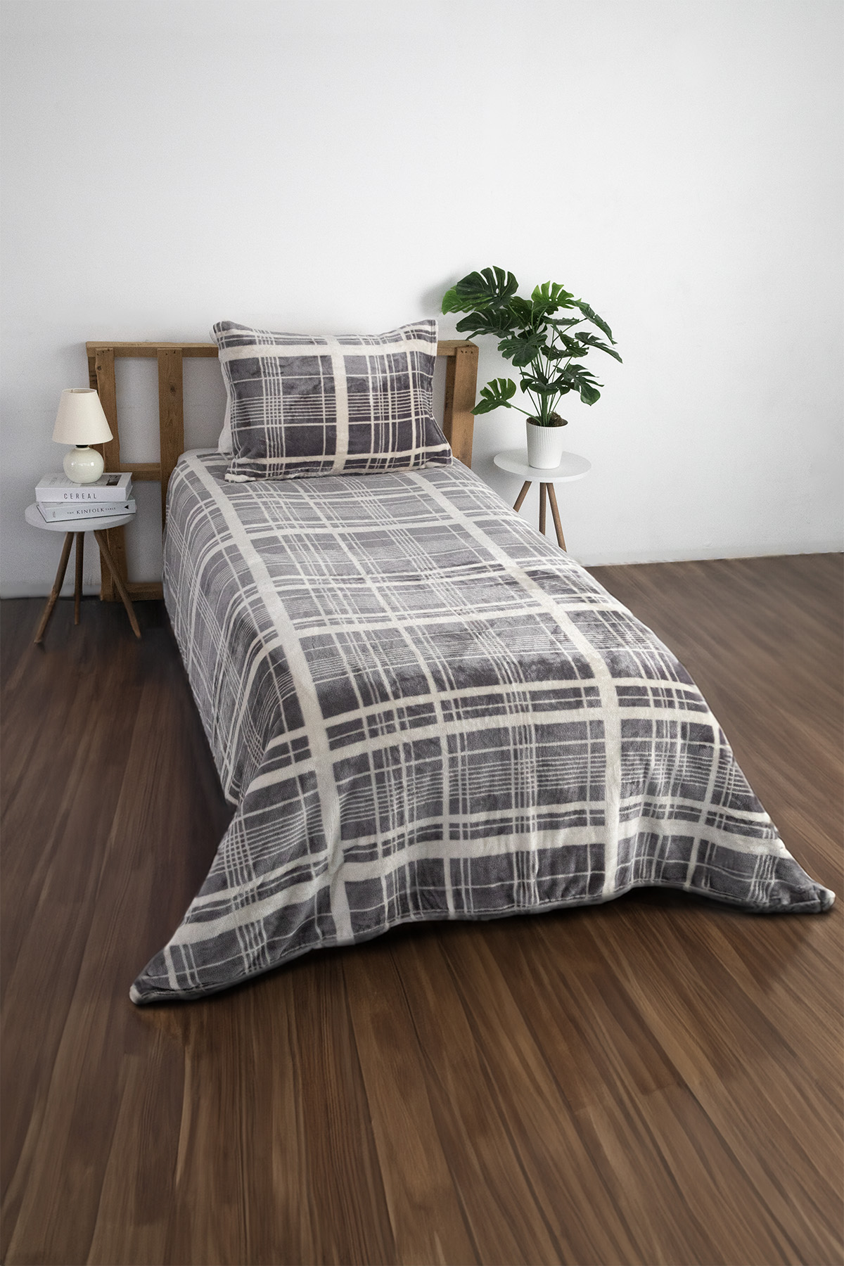 Favora 2 Parça Woolly Tek Kişilik Yatak Örtüsü Set Favora 2 Parça Woolly Tek Kişilik Yatak Örtüsü Set