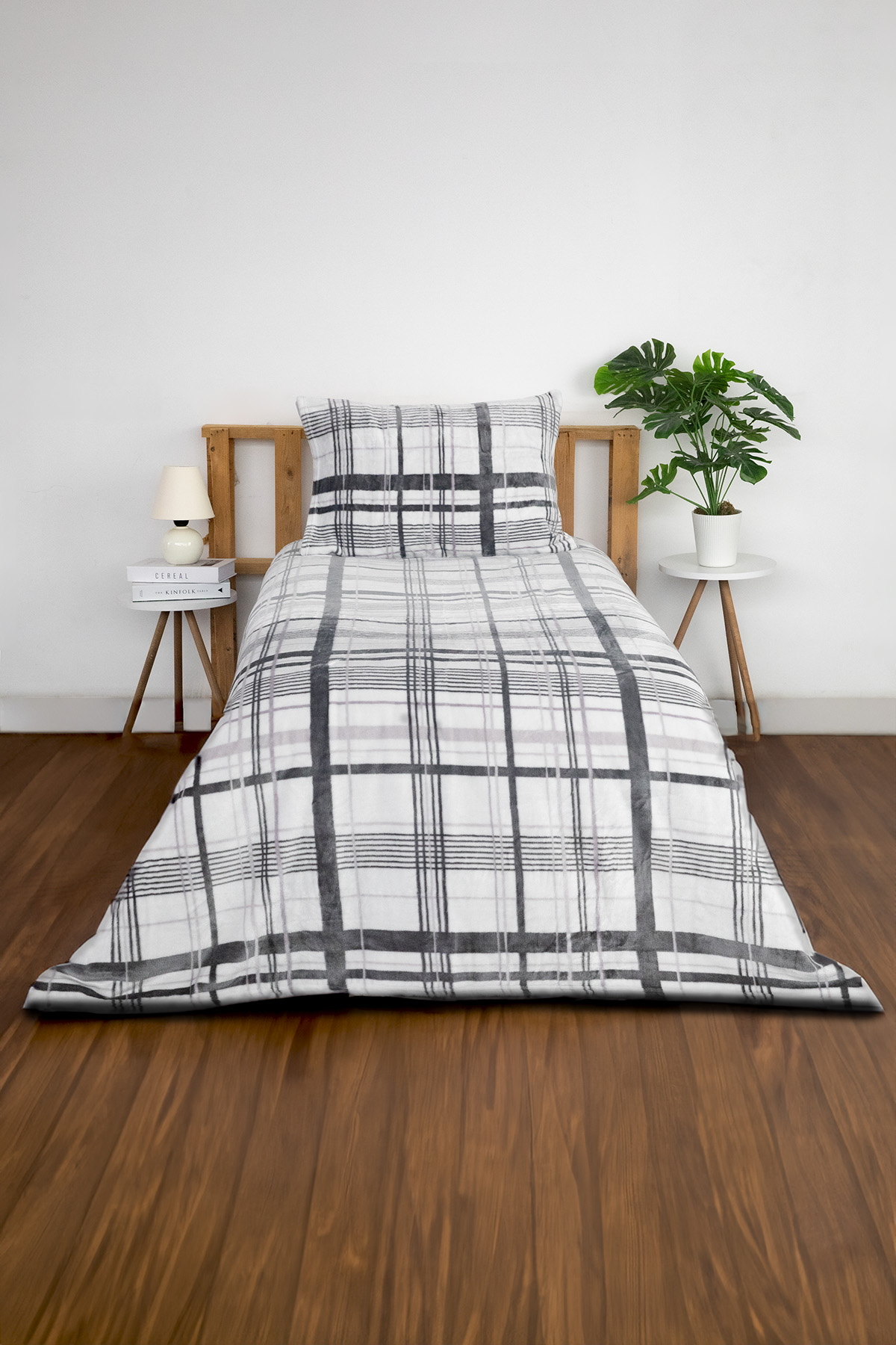 Favora 2 Parça Woolly Tek Kişilik Yatak Örtüsü Set Favora 2 Parça Woolly Tek Kişilik Yatak Örtüsü Set