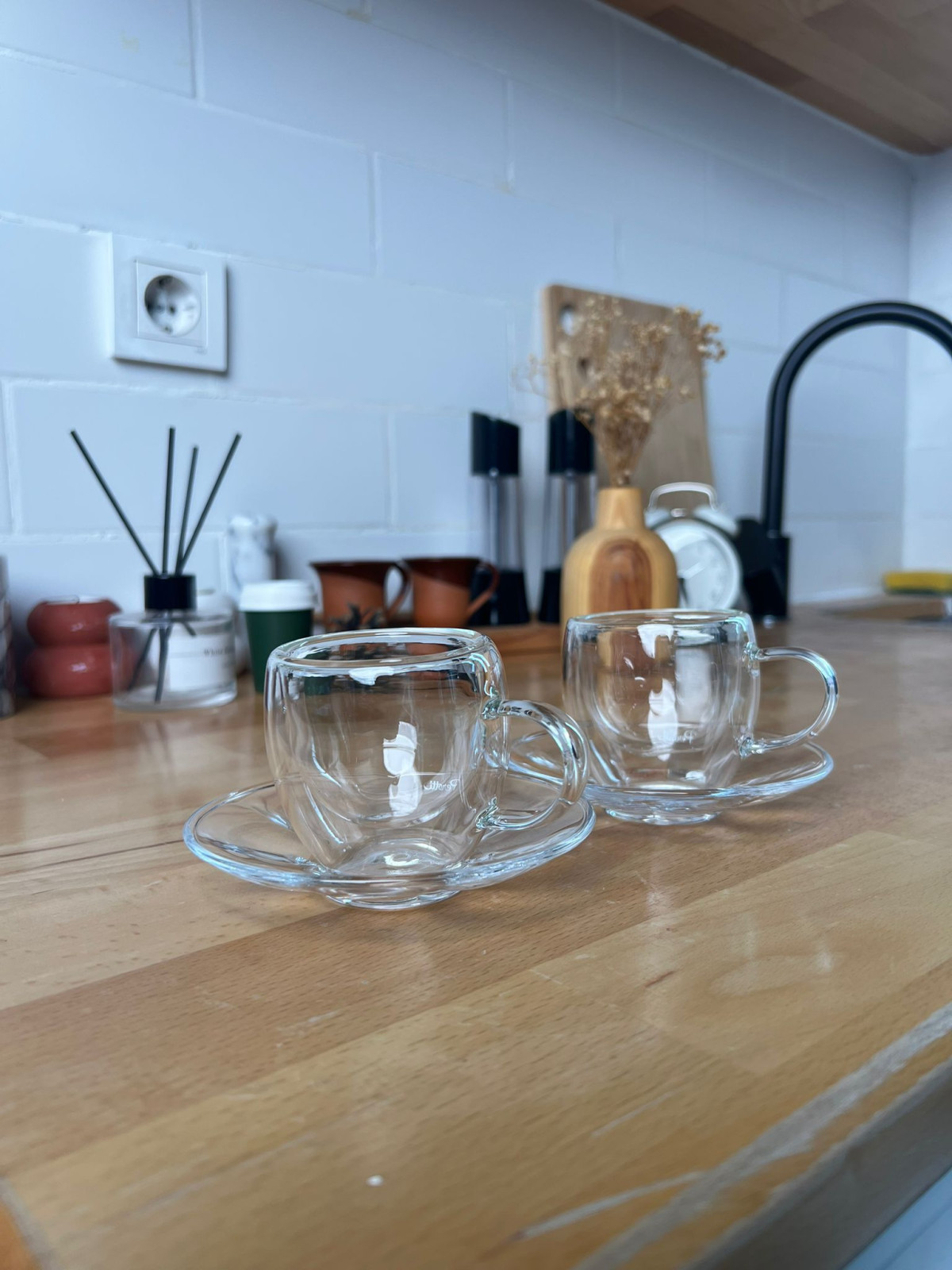 Favora 2'li Cidarlı Kahve Fincanı