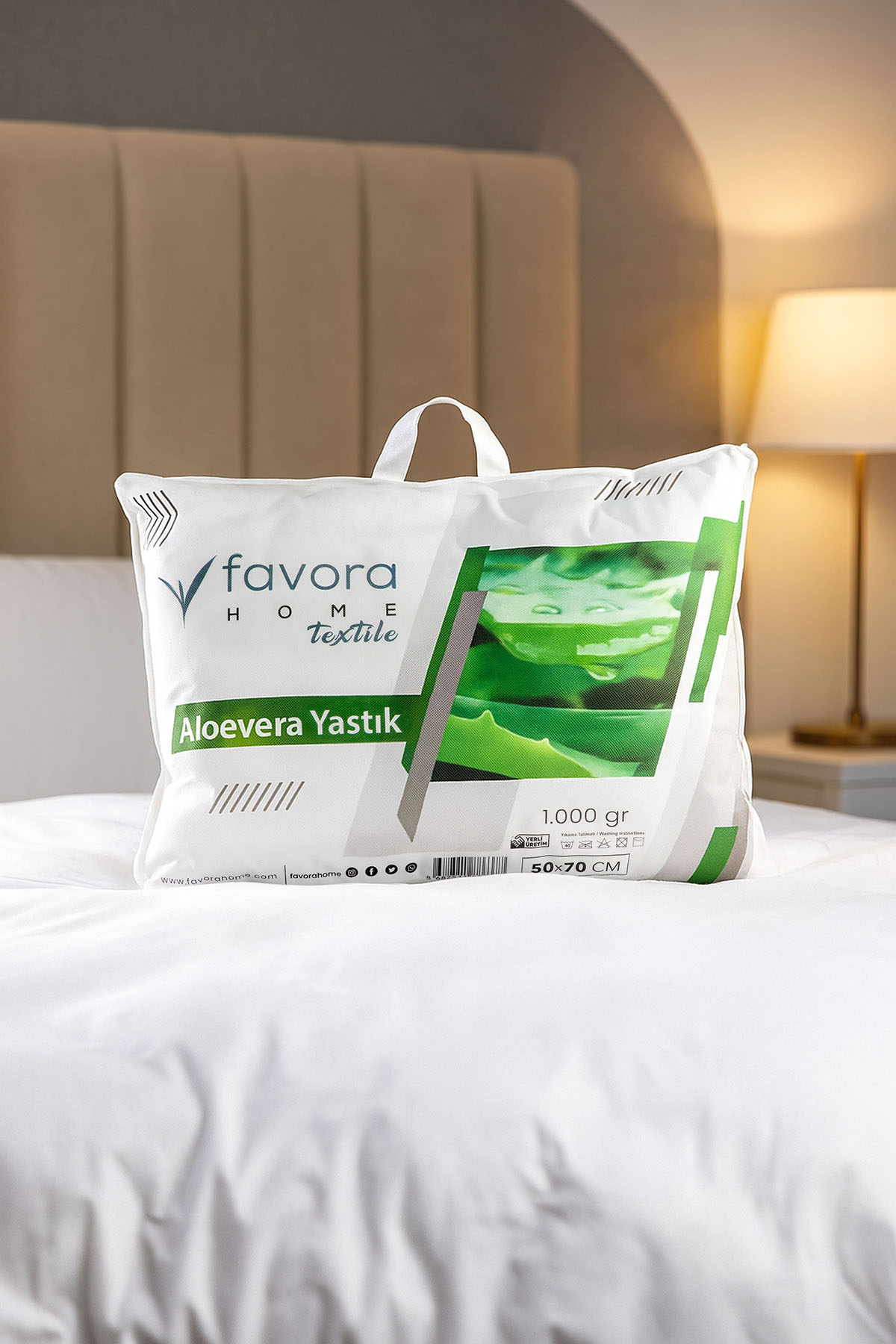 Favora Aloevera Yastık 50x70 cm Favora Aloevera Yastık 50x70 cm