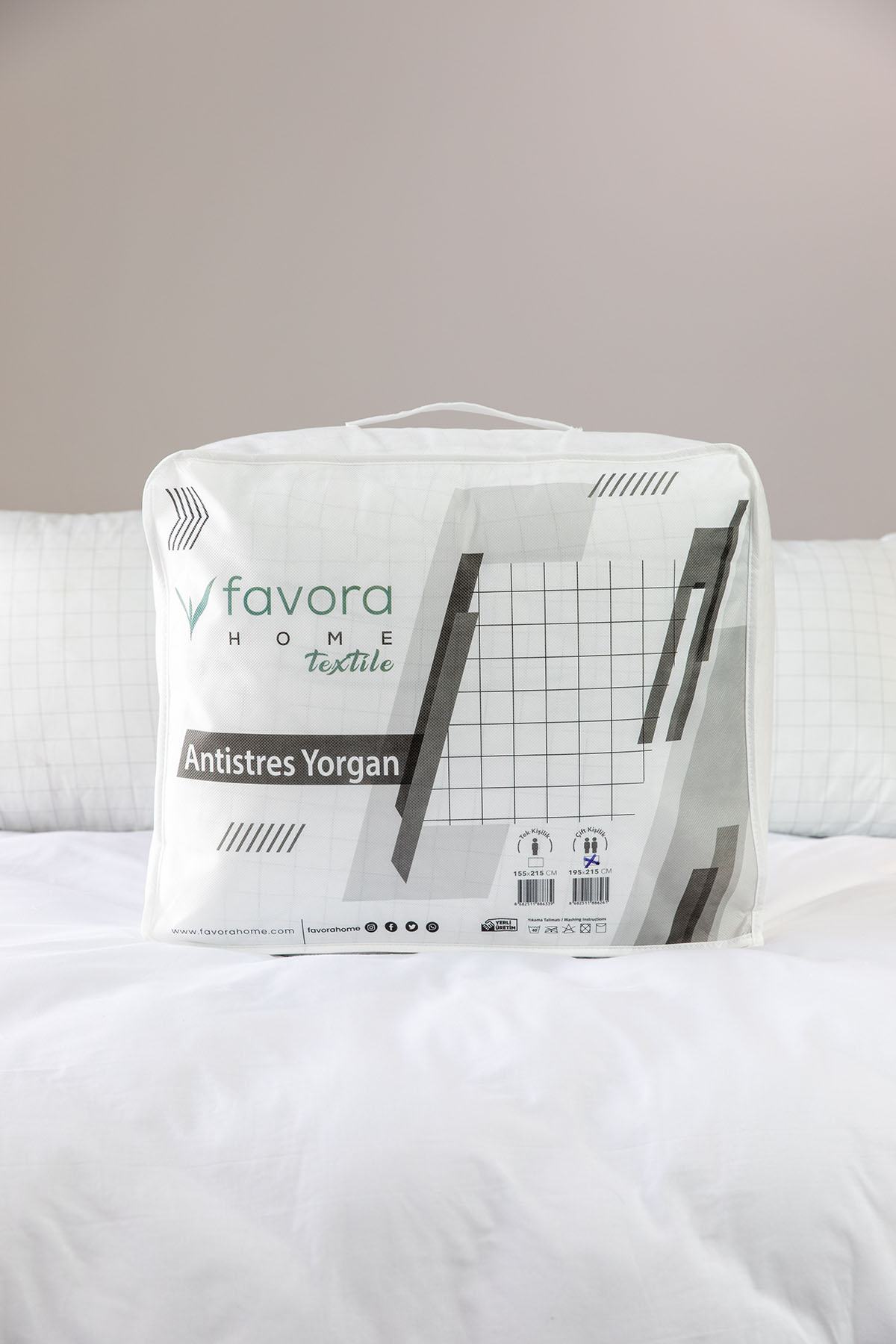Favora Antistres Tek Kişilik Yorgan 155x215 Favora Antistres Tek Kişilik Yorgan 155x215