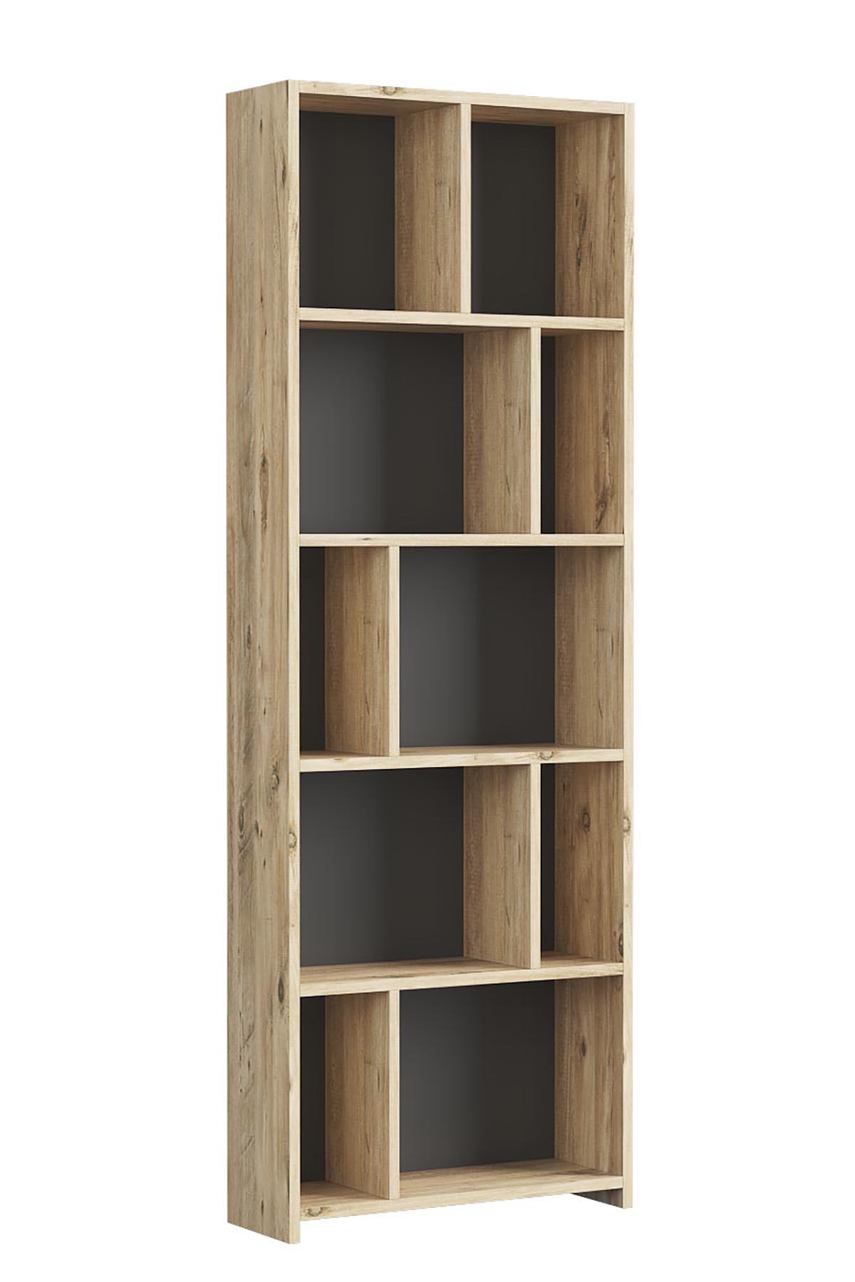 Favora Ayça 10 Gözlü Kitaplık - Atlantik Çam Favora Ayça 10 Gözlü Kitaplık - Atlantik Çam