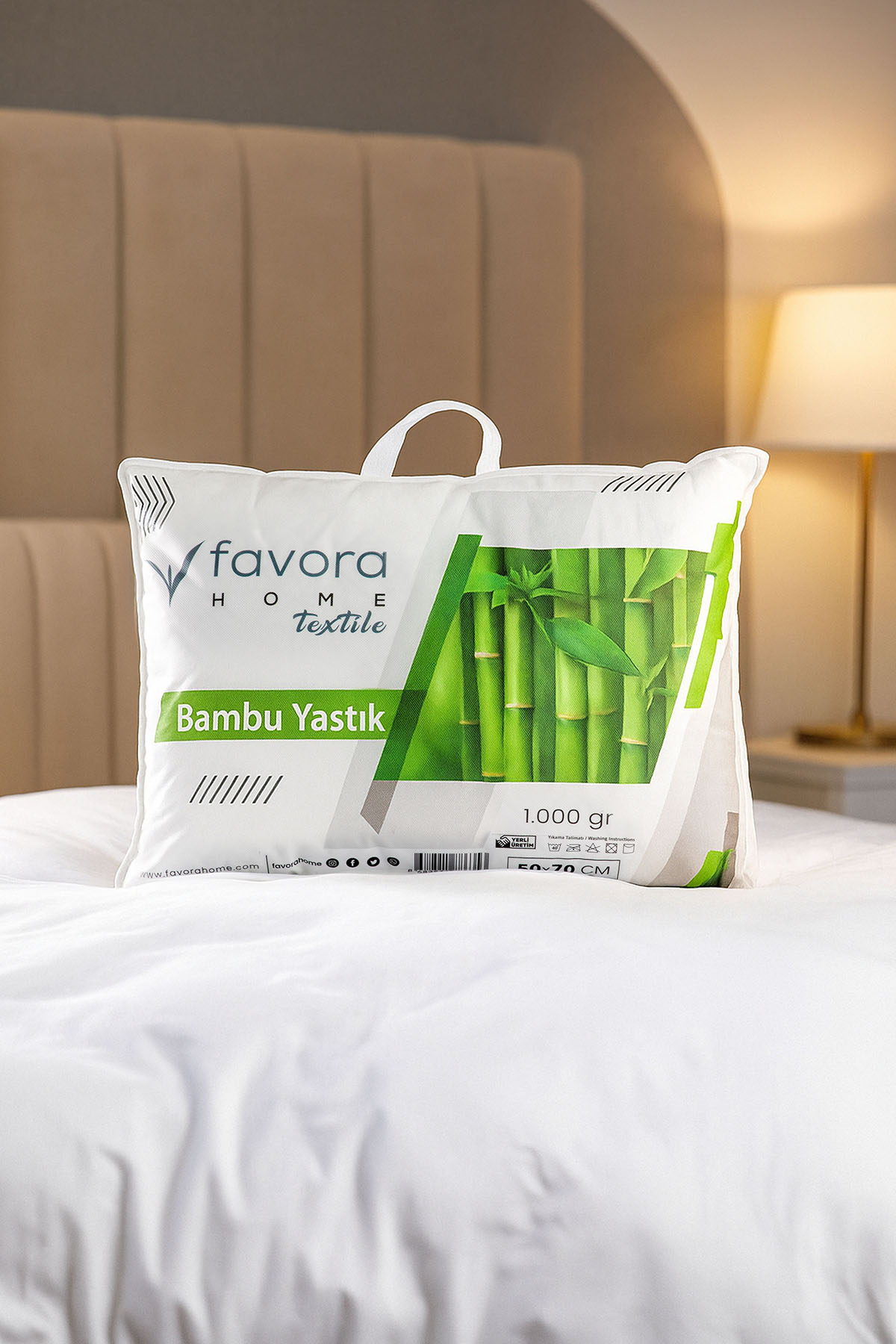Favora Bambu Yastık 50x70 cm Favora Bambu Yastık 50x70 cm