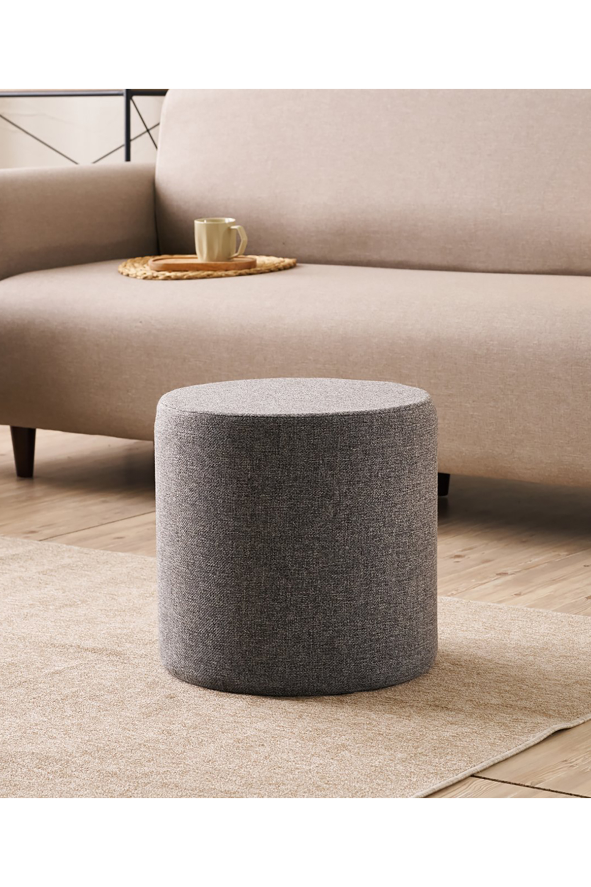 Favora Bitez Puf - Antrasit