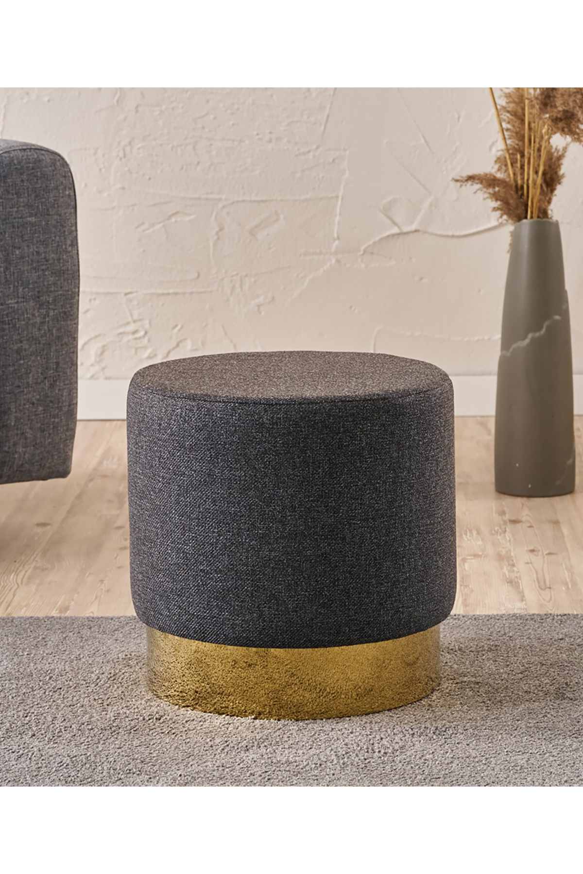 Favora Bodrum Puf - Füme