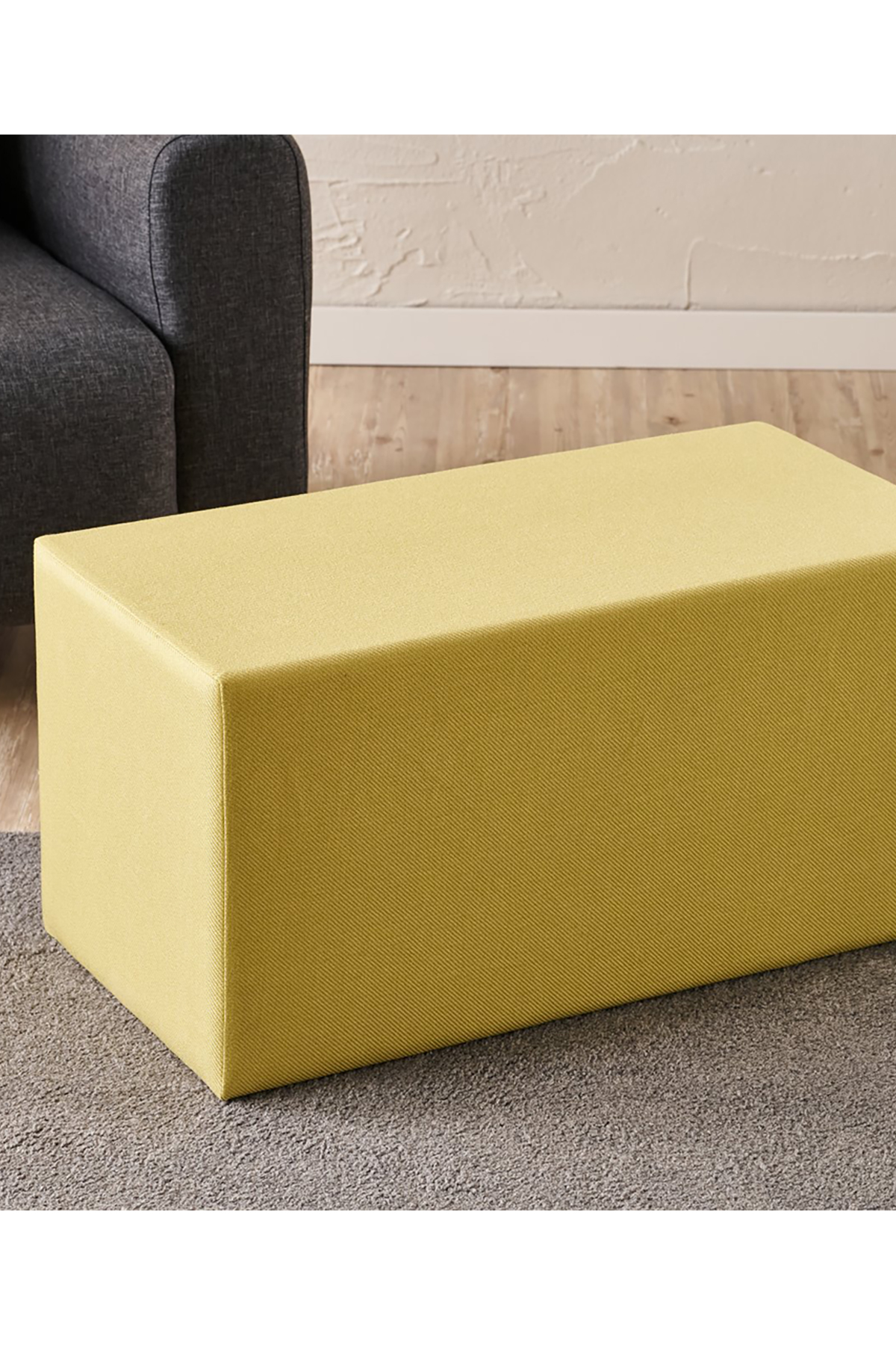 Favora Demre Puf - Sarı