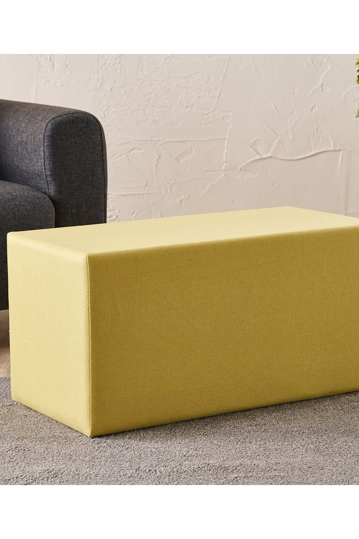 Favora Demre Puf - Sarı