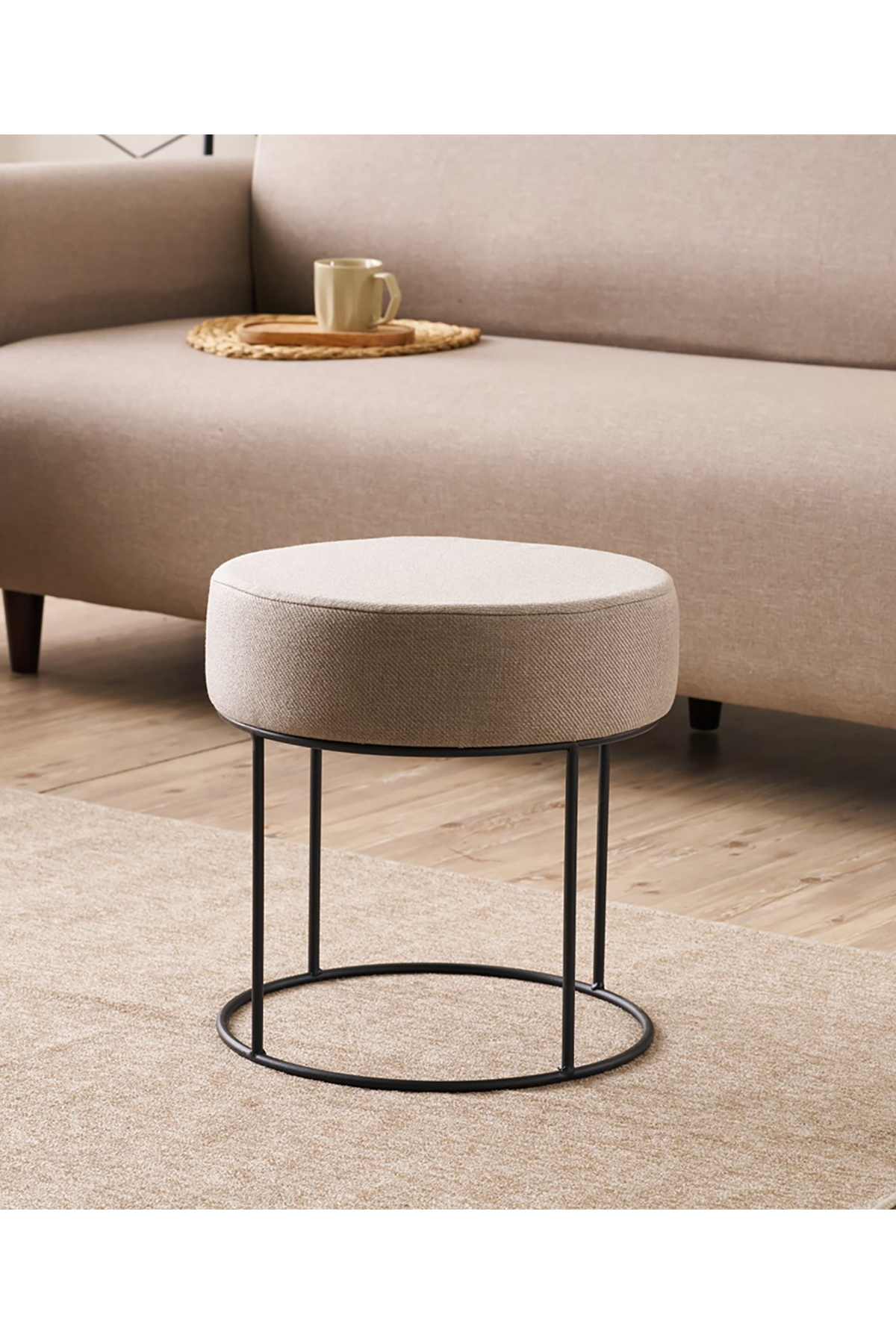 Favora Didim Puf - Bej