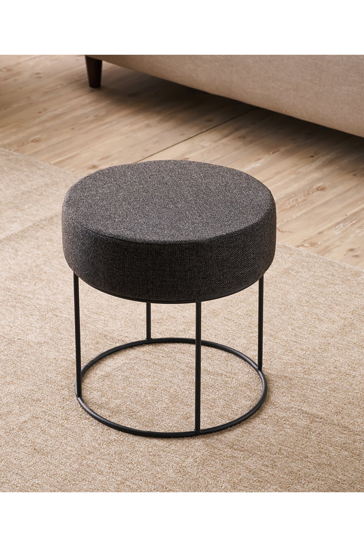 Favora Didim Puf - Füme