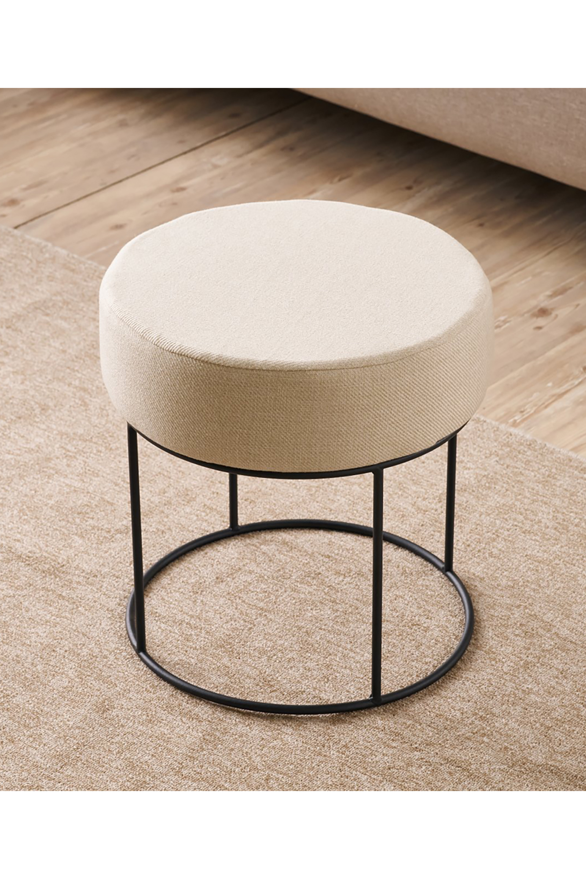 Favora Didim Puf - Krem